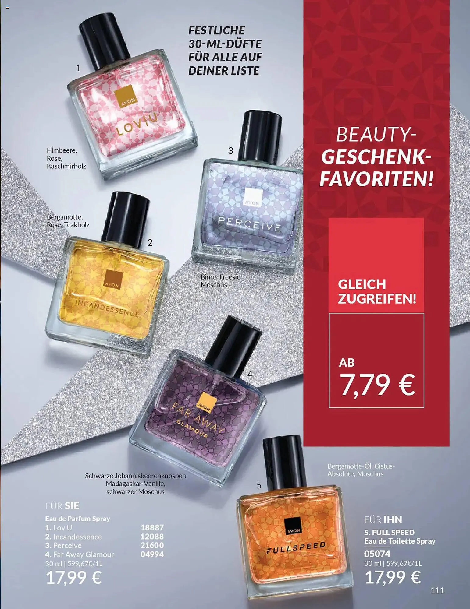 Avon Prospekt von 1. Dezember bis 31. Dezember 2025 - Prospekt seite 113