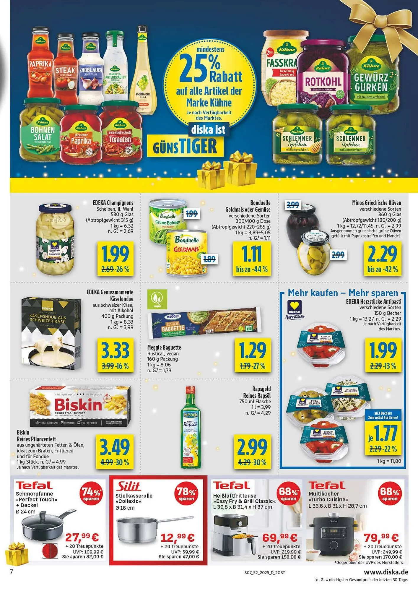 Diska Prospekt von 22. Dezember bis 27. Dezember 2025 - Prospekt seite 7