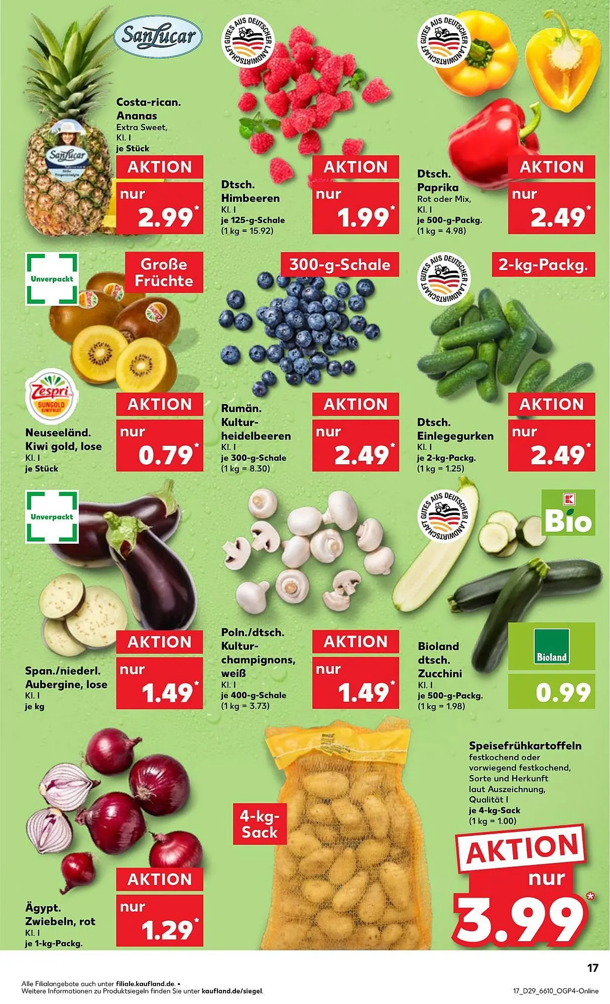 Kaufland Prospekt von 17. Juli bis 23. Juli 2025 - Prospekt seite 17