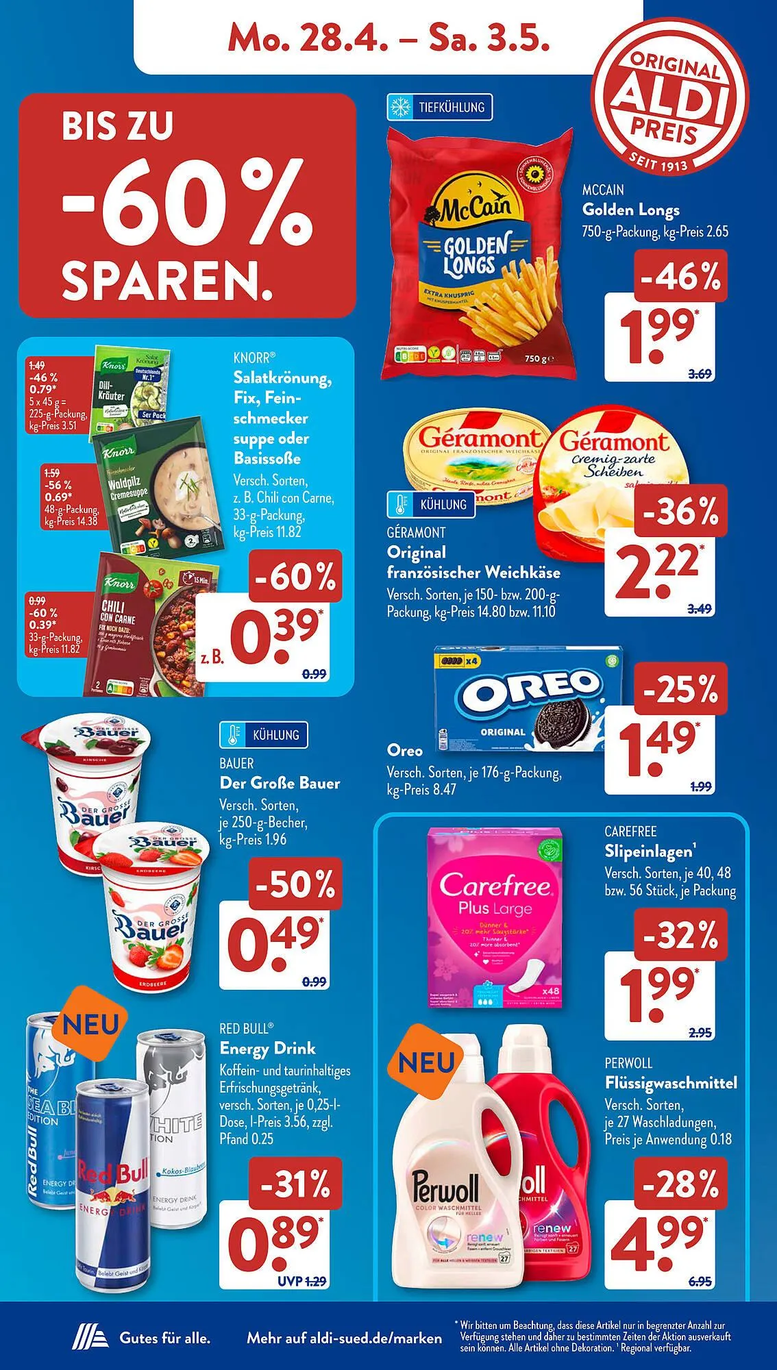 Aldi Süd Prospekt von 28. April bis 3. Mai 2025 - Prospekt seite 12