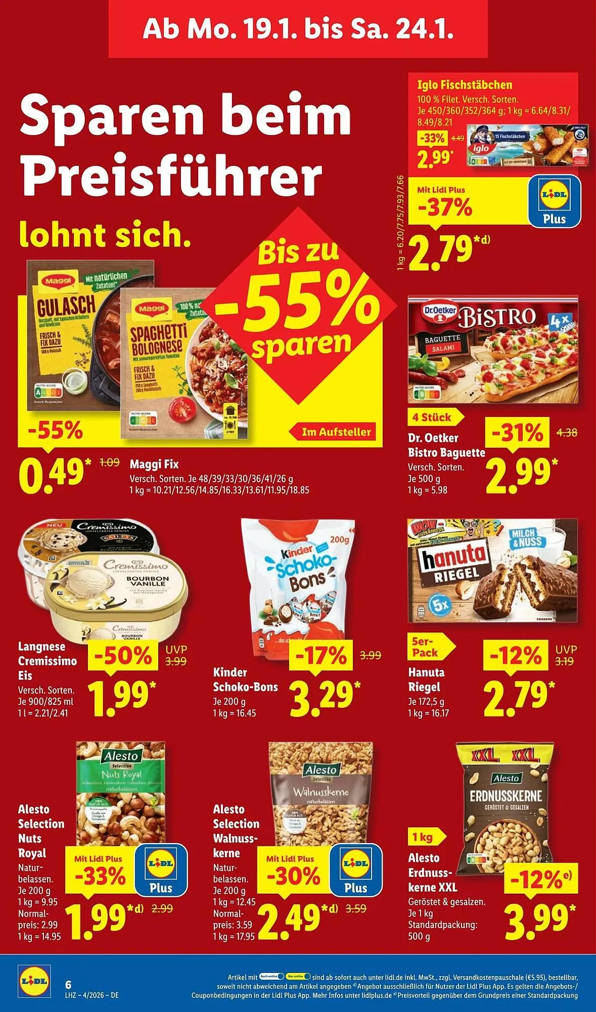 Lidl Prospekt von 19. Januar bis 25. Januar 2026 - Prospekt seite 12