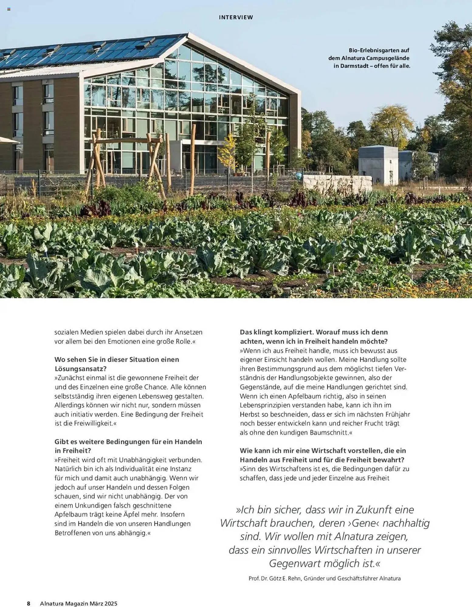 Alnatura Prospekt von 1. März bis 31. März 2025 - Prospekt seite 8