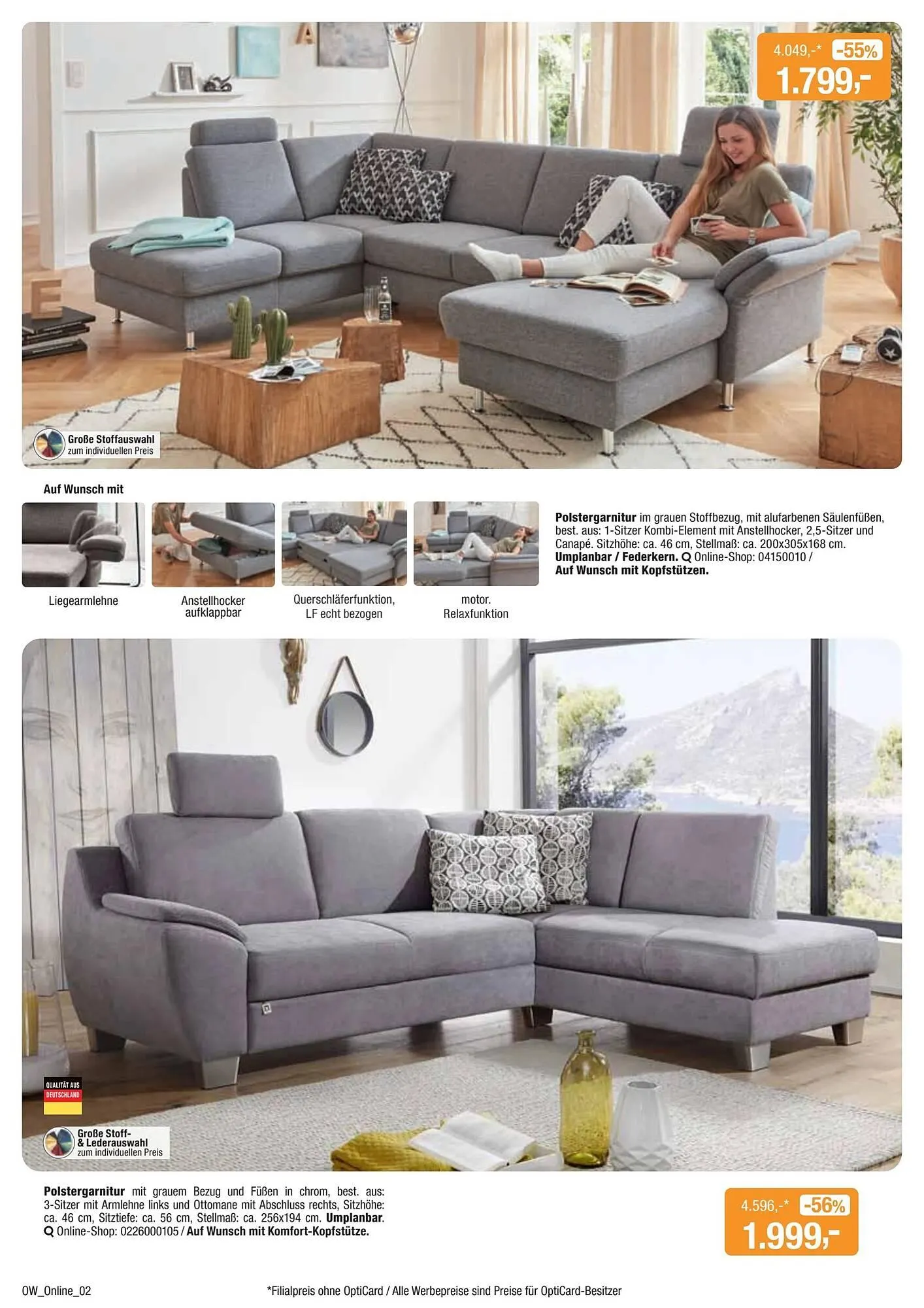 Opti Wohnwelt Prospekt von 9. Dezember bis 19. Dezember 2026 - Prospekt seite 2