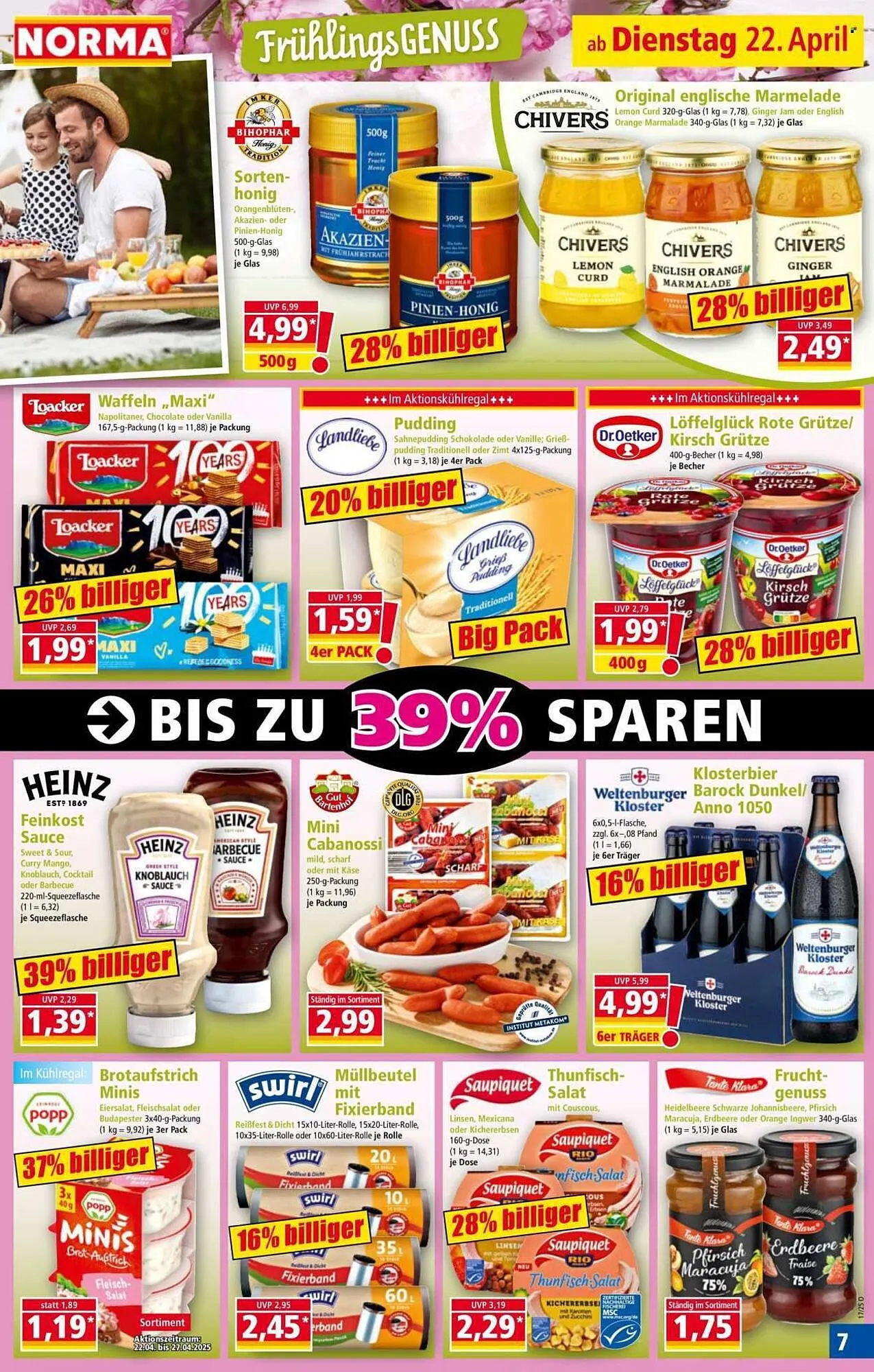 Norma Prospekt von 22. April bis 27. April 2025 - Prospekt seite 7