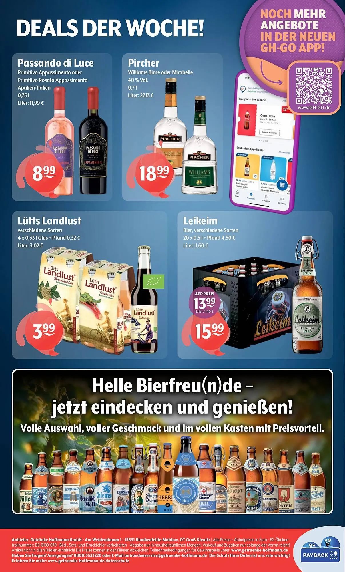 Getränke Hoffmann Prospekt von 3. November bis 8. November 2025 - Prospekt seite 8