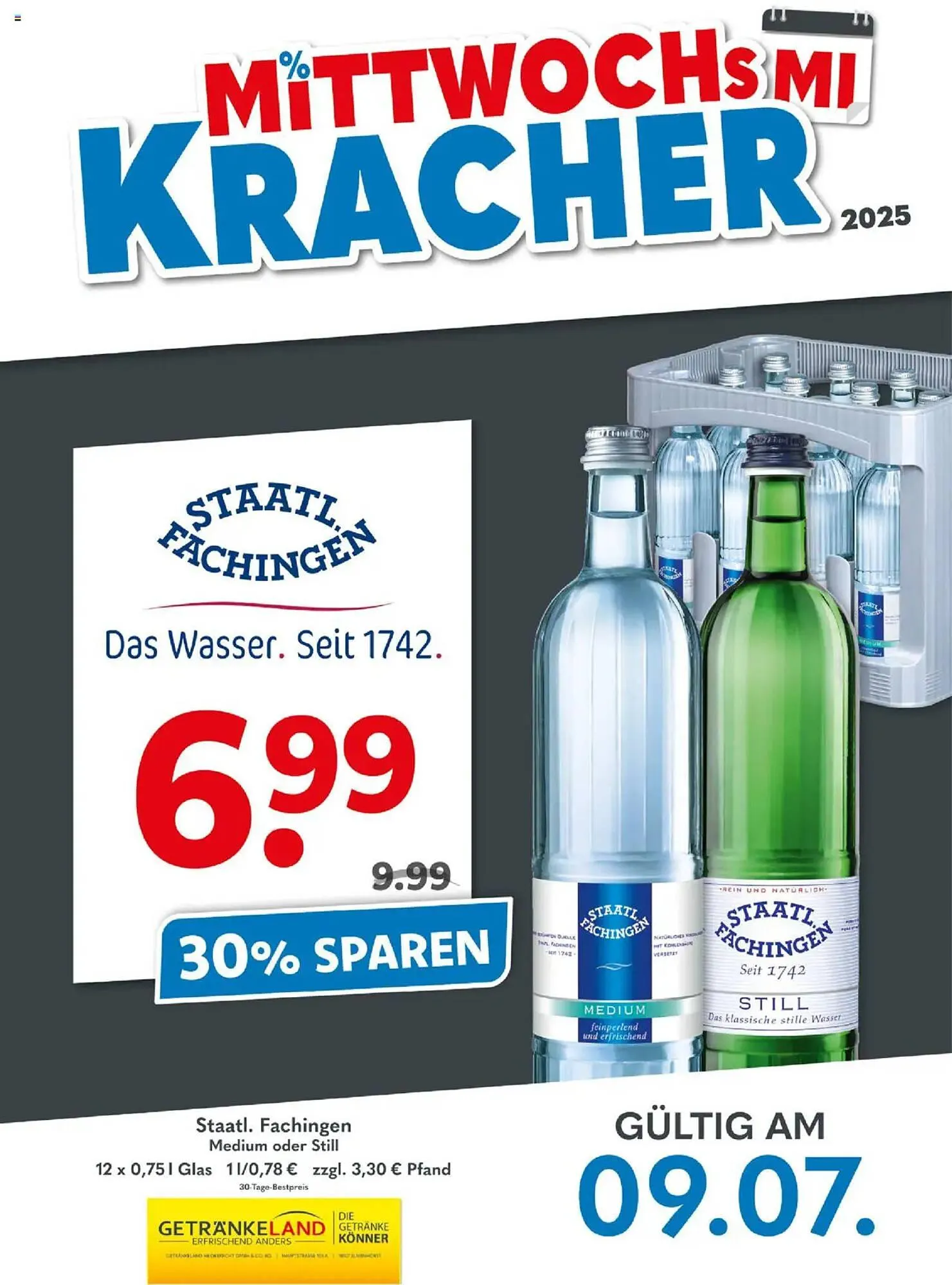 Getränkeland Prospekt von 6. Juli bis 31. Juli 2025 - Prospekt seite 3