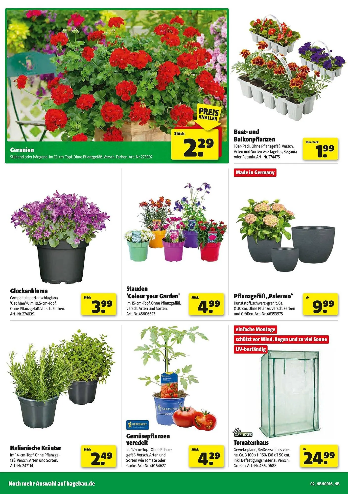 Hagebau Prospekt von 12. April bis 19. April 2025 - Prospekt seite 2