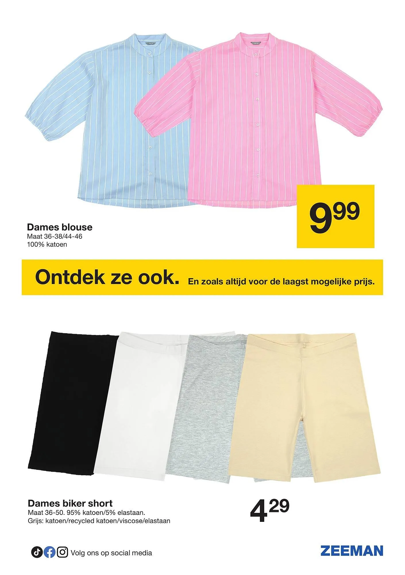 Zeeman Prospekt von 24. Mai bis 6. Juni 2025 - Prospekt seite 15