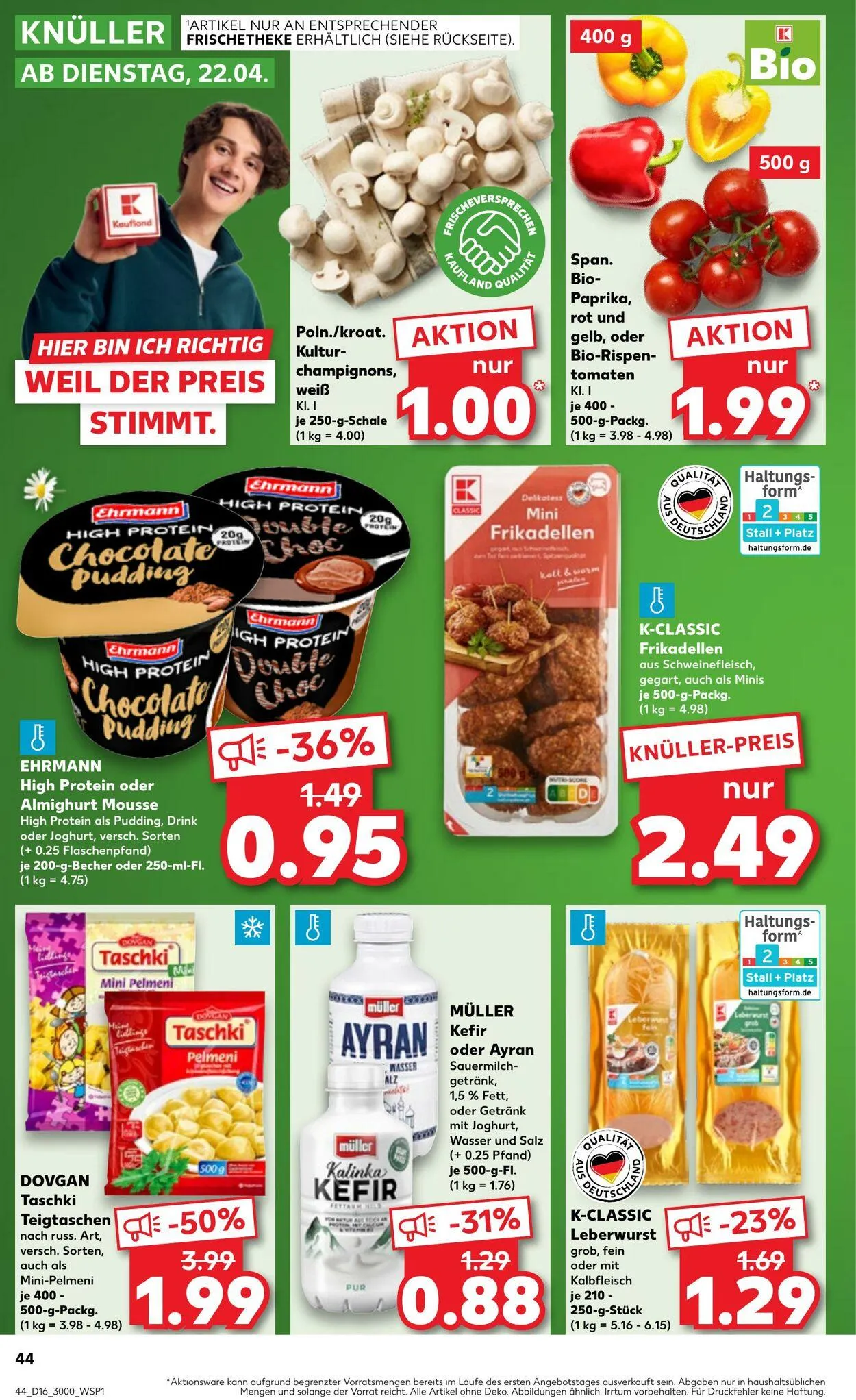 Kaufland - Bergen von 17. April bis 23. April 2025 - Prospekt seite 44