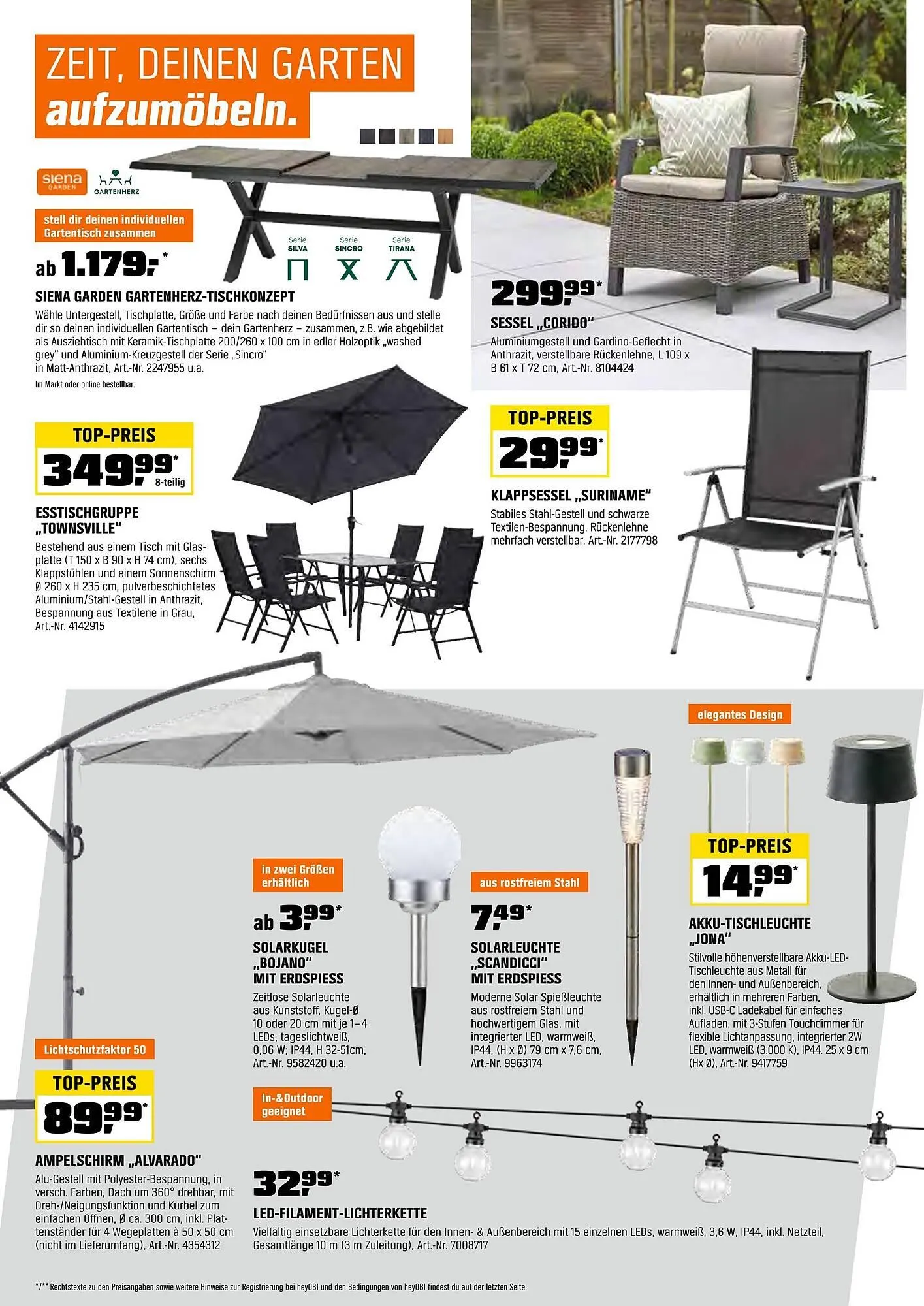 OBI Prospekt von 16. April bis 30. April 2025 - Prospekt seite 10