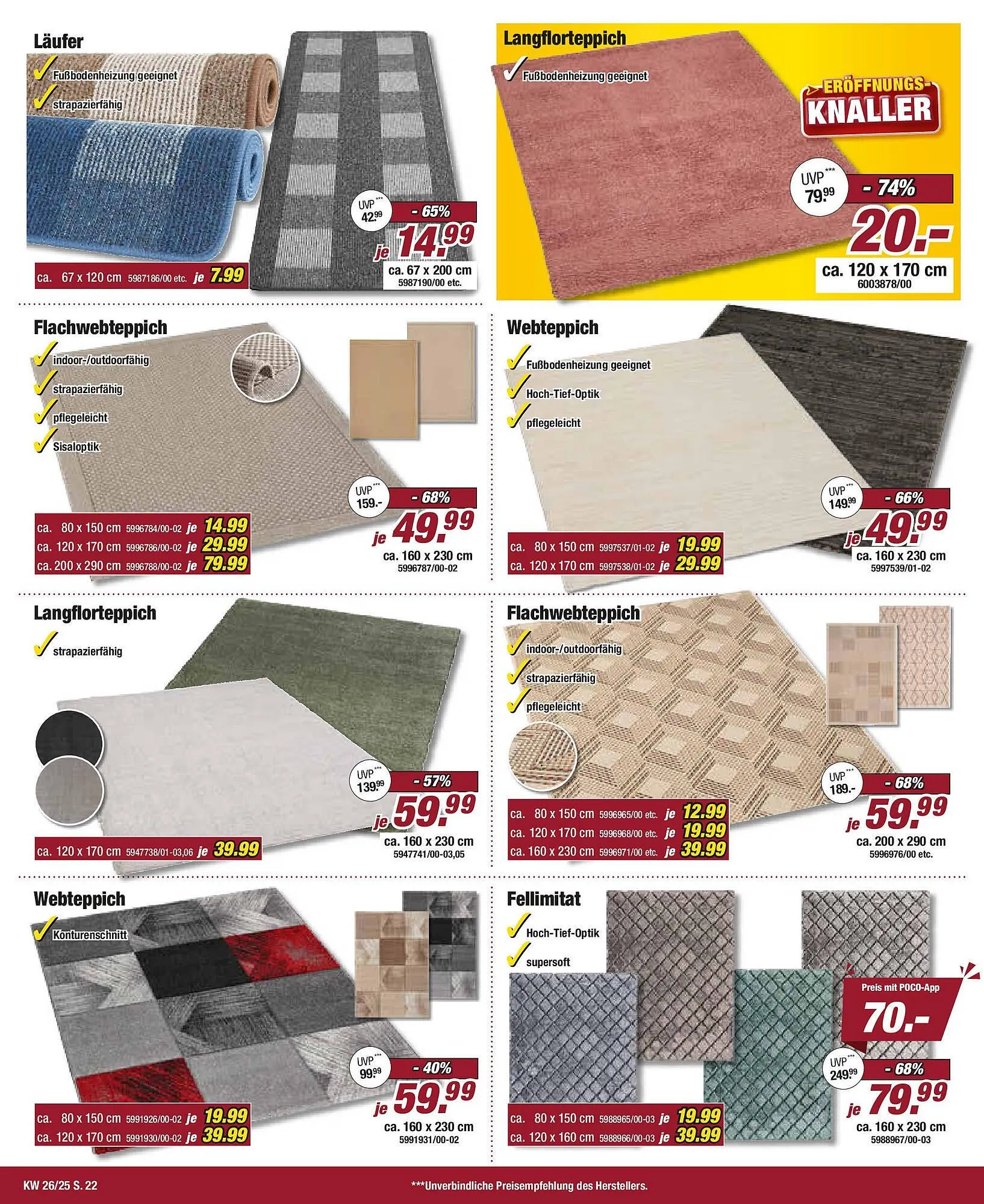 Poco Prospekt von 20. Juni bis 27. Juni 2025 - Prospekt seite 22