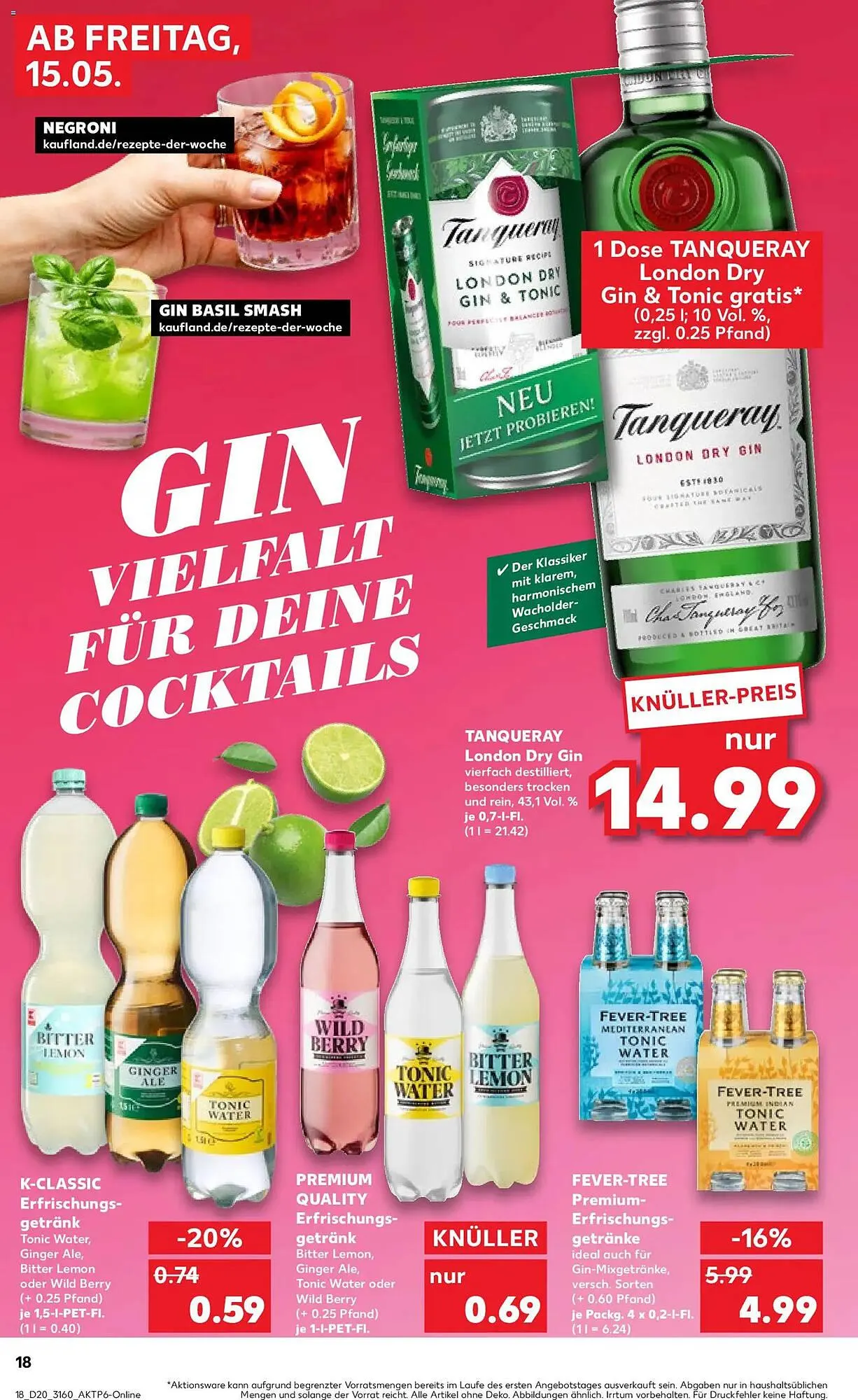 Kaufland Prospekt von 15. Mai bis 20. Mai 2026 - Prospekt seite 18