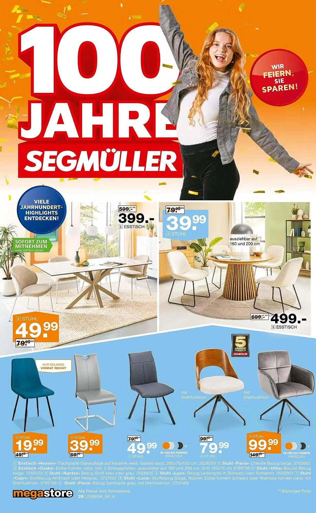 Segmüller Prospekt von 7. Juni bis 28. Juni 2025 - Prospekt seite 40