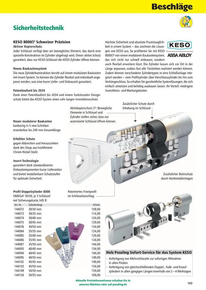 Holz-& Baukatalog 2024/25 von 27. März bis 31. Januar 2025 - Prospekt seite 143