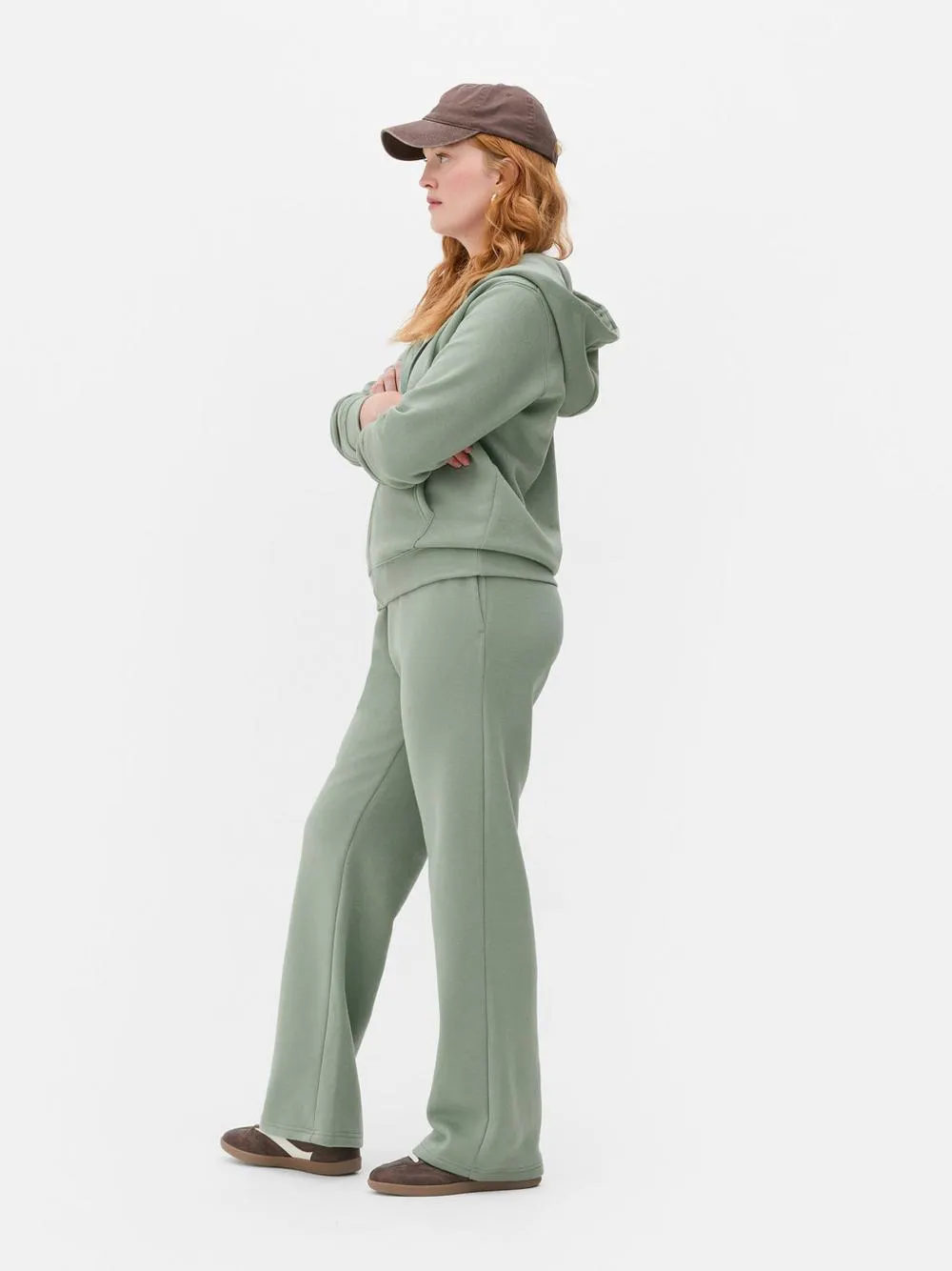 Jogginghose mit geradem Bein