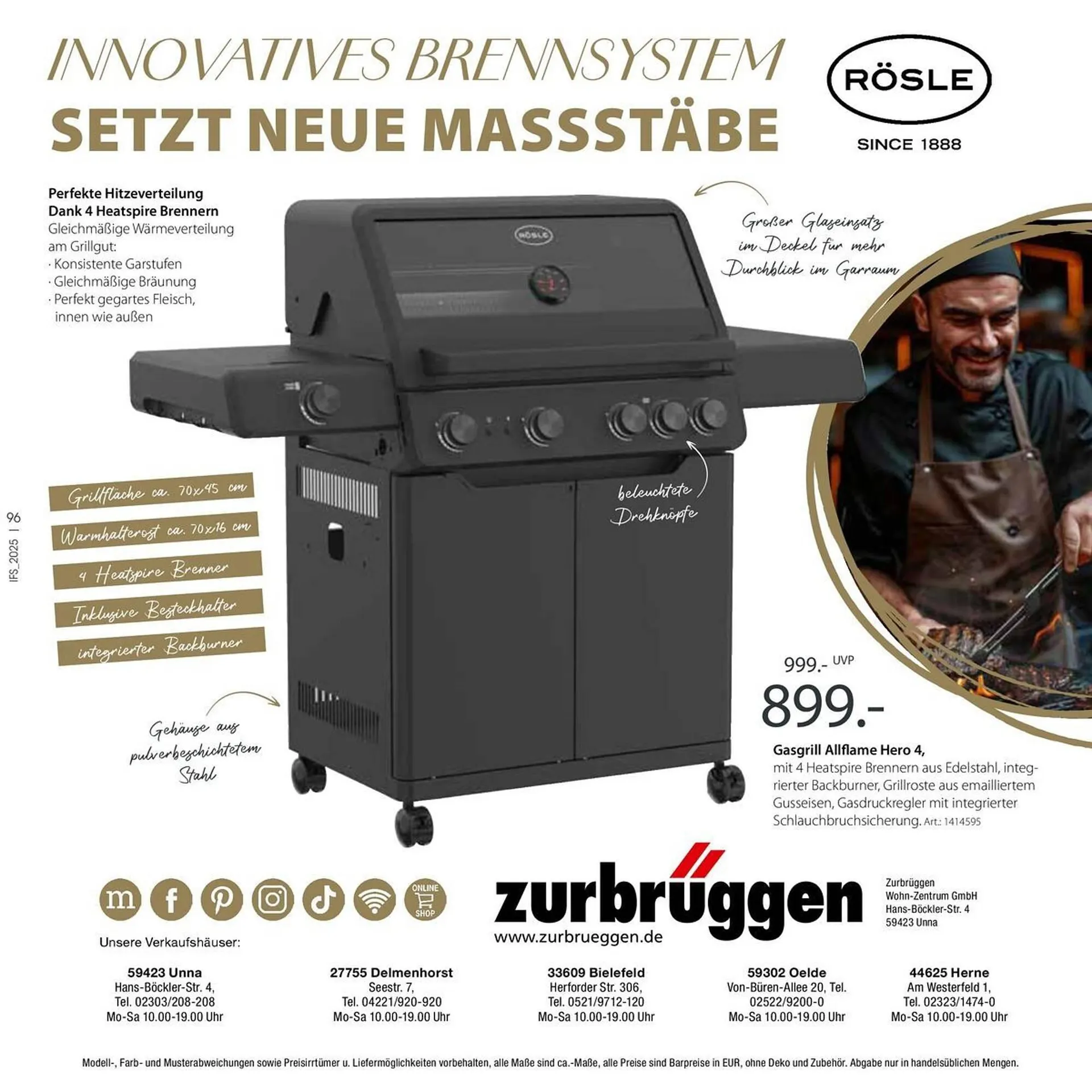 Zurbrüggen Prospekt von 18. Mai bis 7. Juni 2025 - Prospekt seite 96