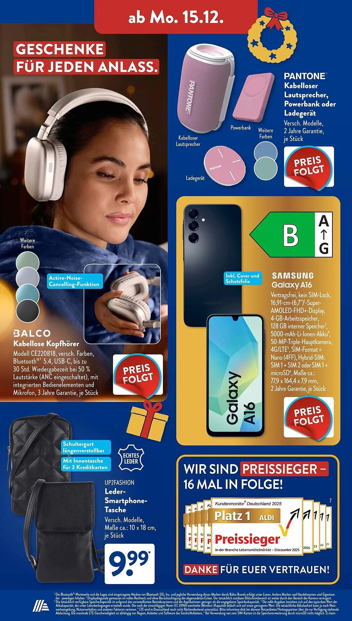 Aldi Süd Prospekt von 15. Dezember bis 21. Dezember 2025 - Prospekt seite 2