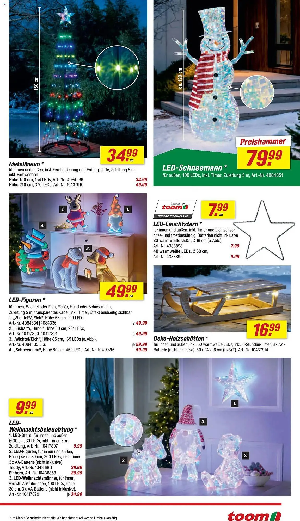 Toom Baumarkt Prospekt von 15. November bis 21. November 2025 - Prospekt seite 3