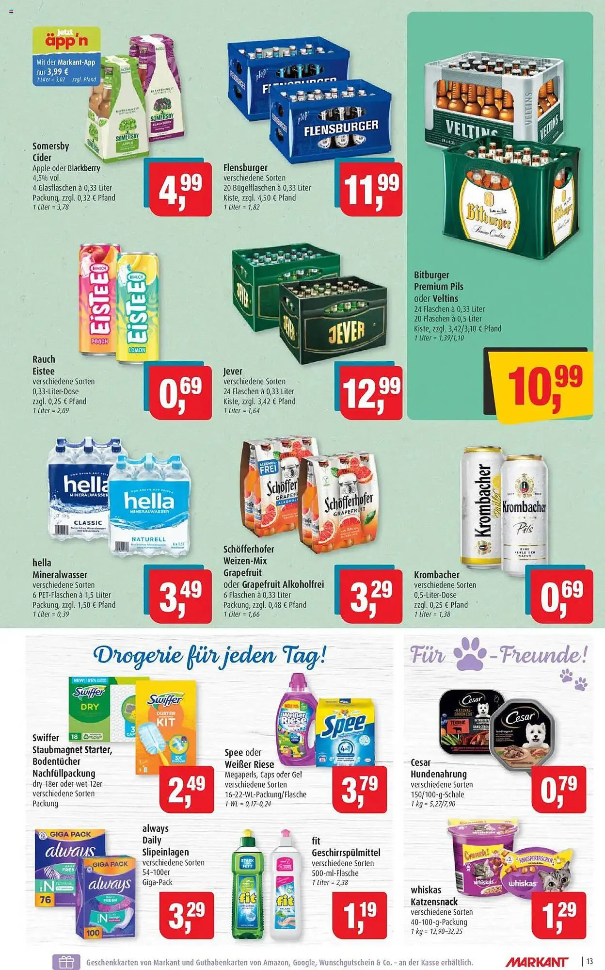 Markant Prospekt von 7. April bis 12. April 2025 - Prospekt seite 13