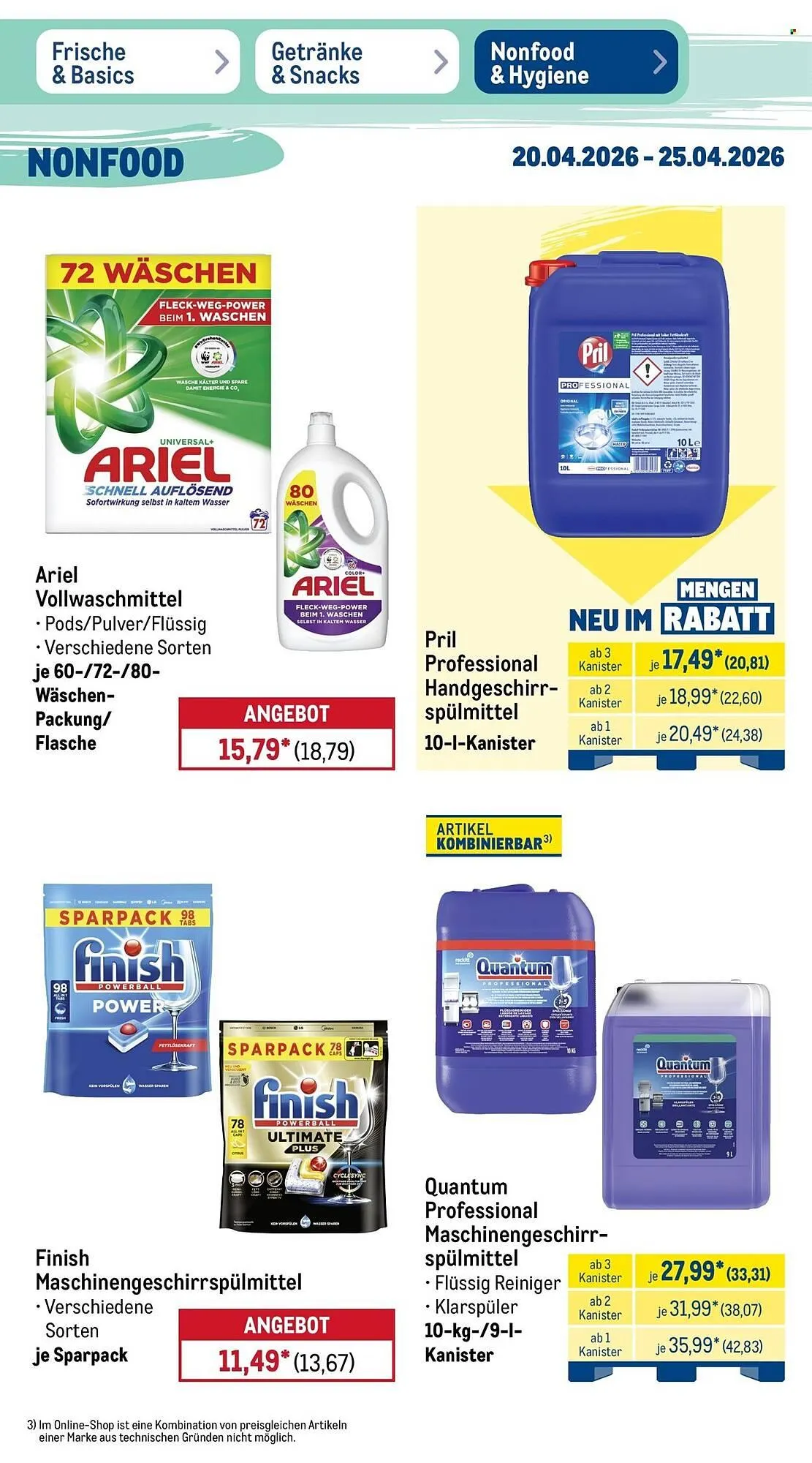 METRO Prospekt von 20. April bis 25. April 2026 - Prospekt seite 39