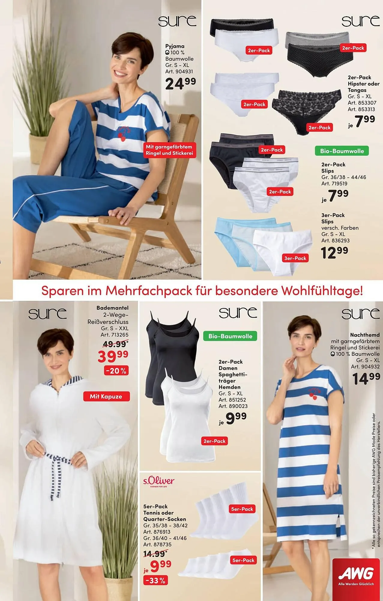 AWG Mode Prospekt von 1. März bis 16. März 2025 - Prospekt seite 13