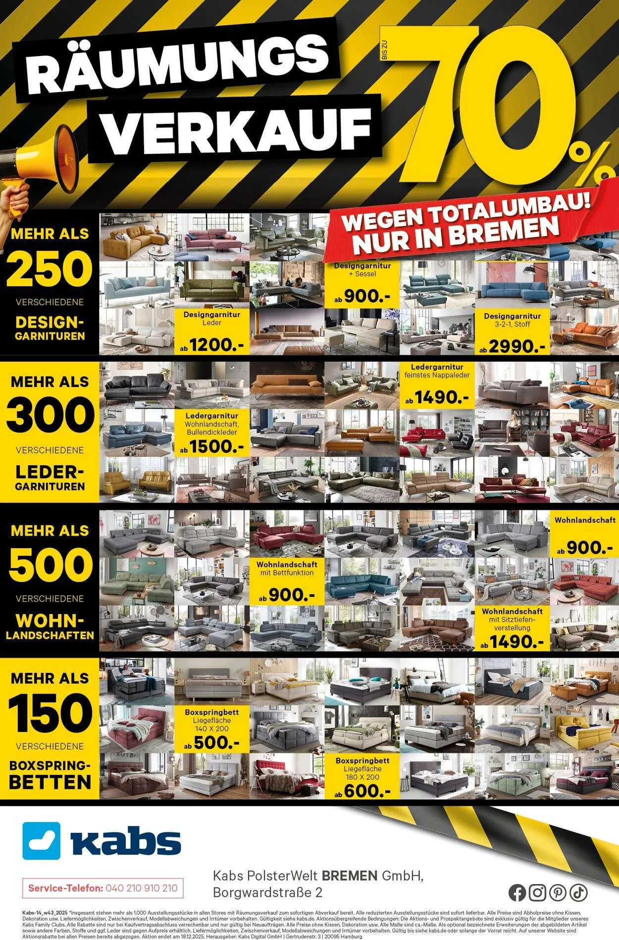 Kabs Aktueller Prospekt von 24. Oktober bis 19. Dezember 2025 - Prospekt seite 21