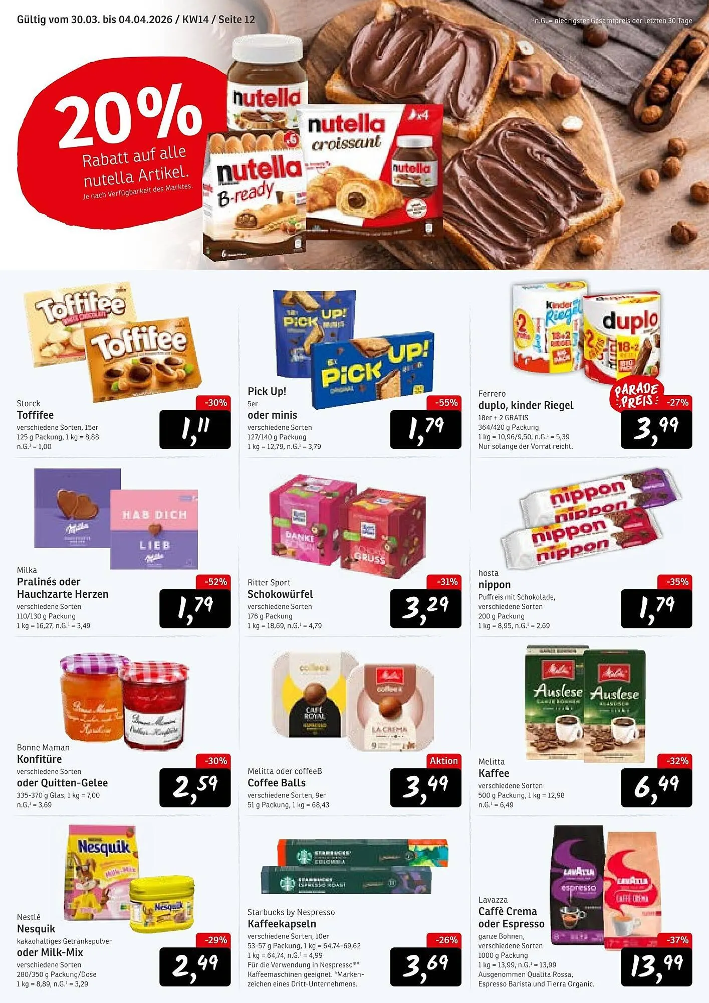 KONSUM Prospekt von 30. März bis 4. April 2026 - Prospekt seite 12
