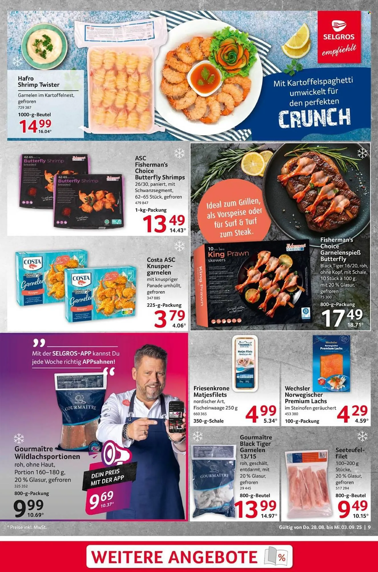 Selgros Prospekt von 28. August bis 3. September 2025 - Prospekt seite 9