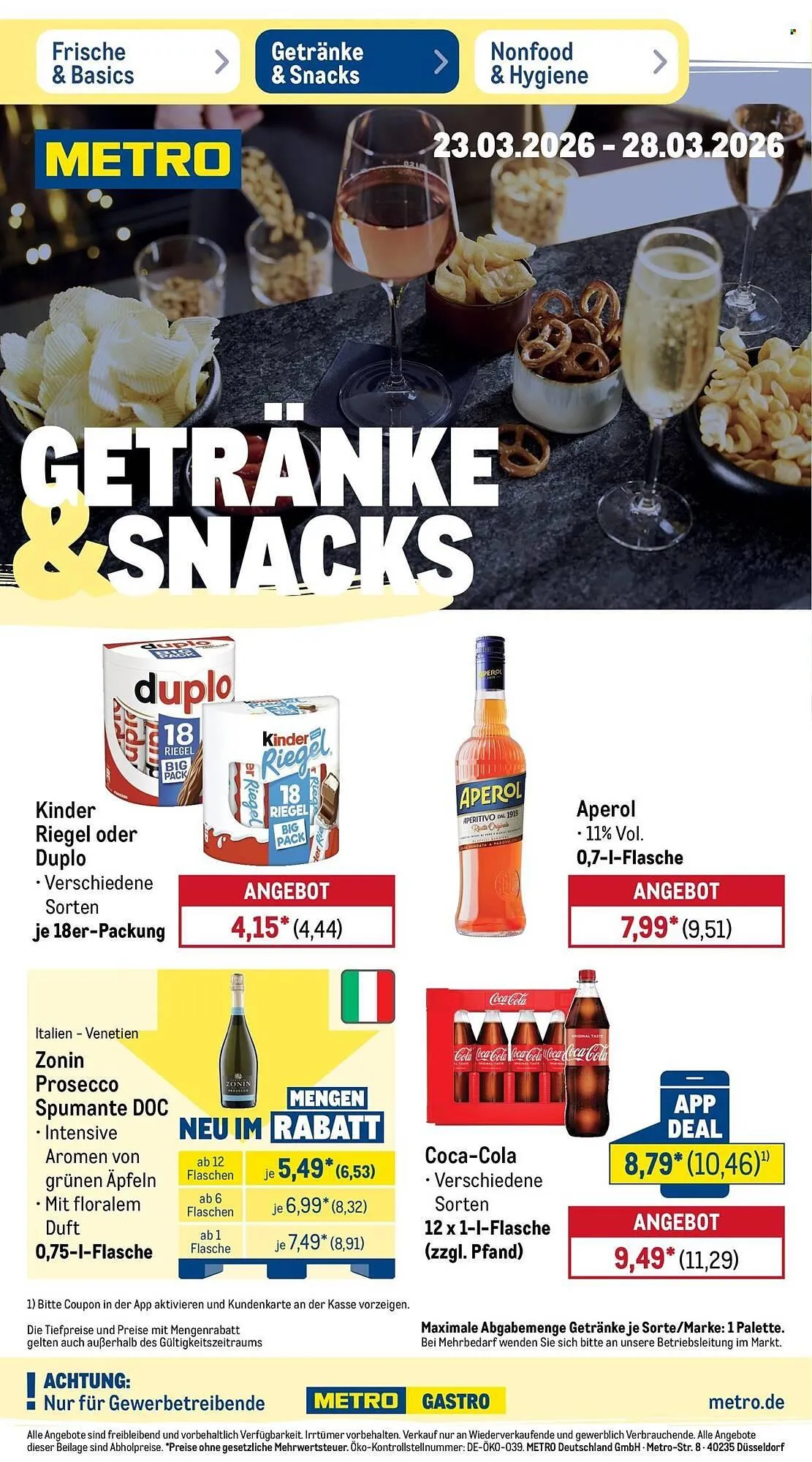 METRO Prospekt von 23. März bis 28. März 2026 - Prospekt seite 27
