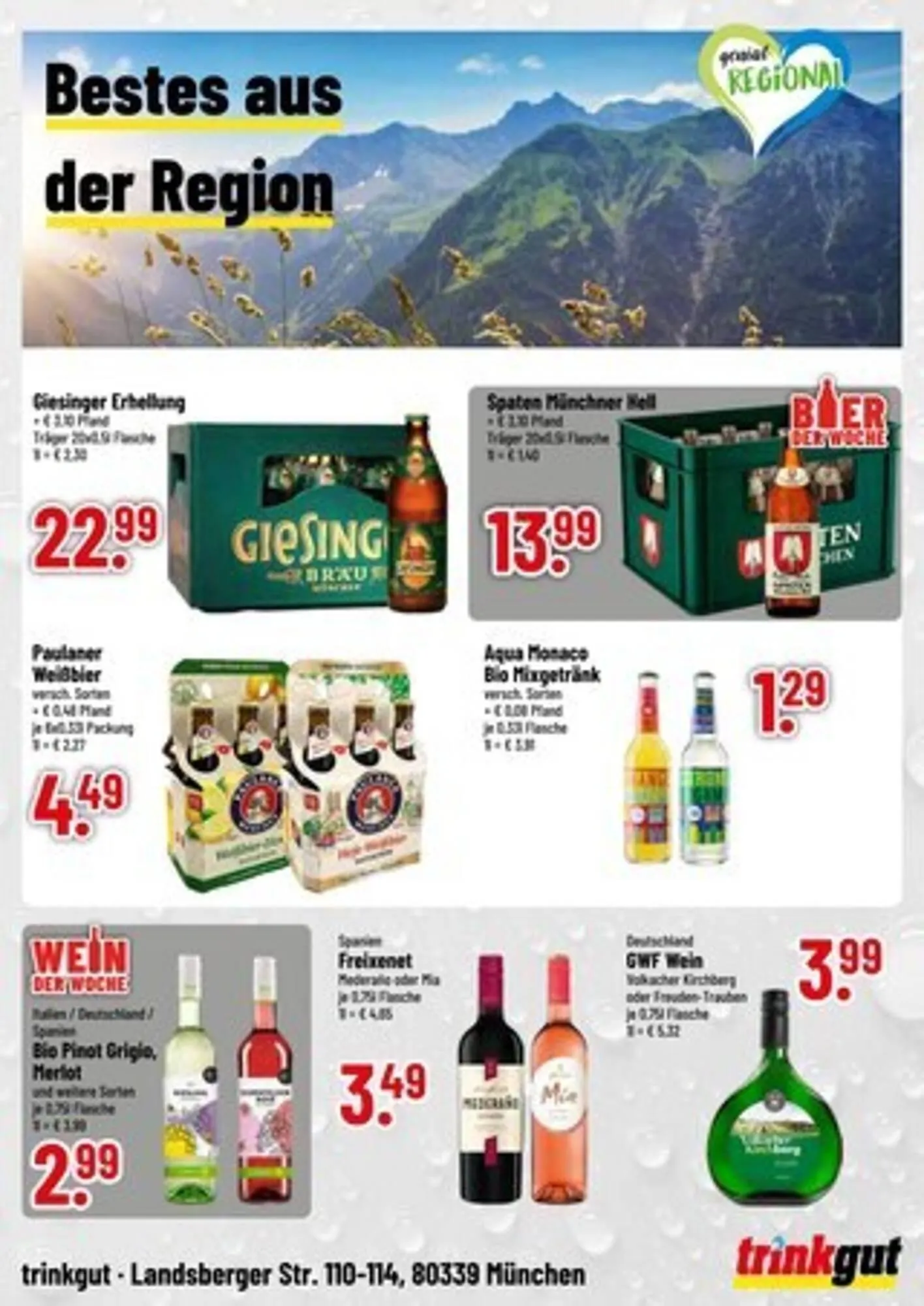 trinkgut Prospekt von 10. Juni bis 14. Juni 2025 - Prospekt seite 4