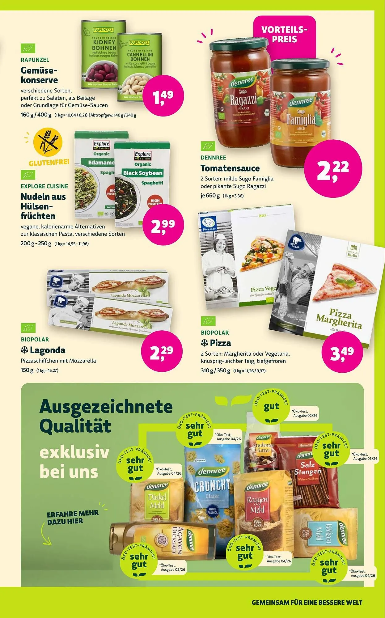 Aleco Biomarkt Prospekt von 22. April bis 5. Mai 2026 - Prospekt seite 9
