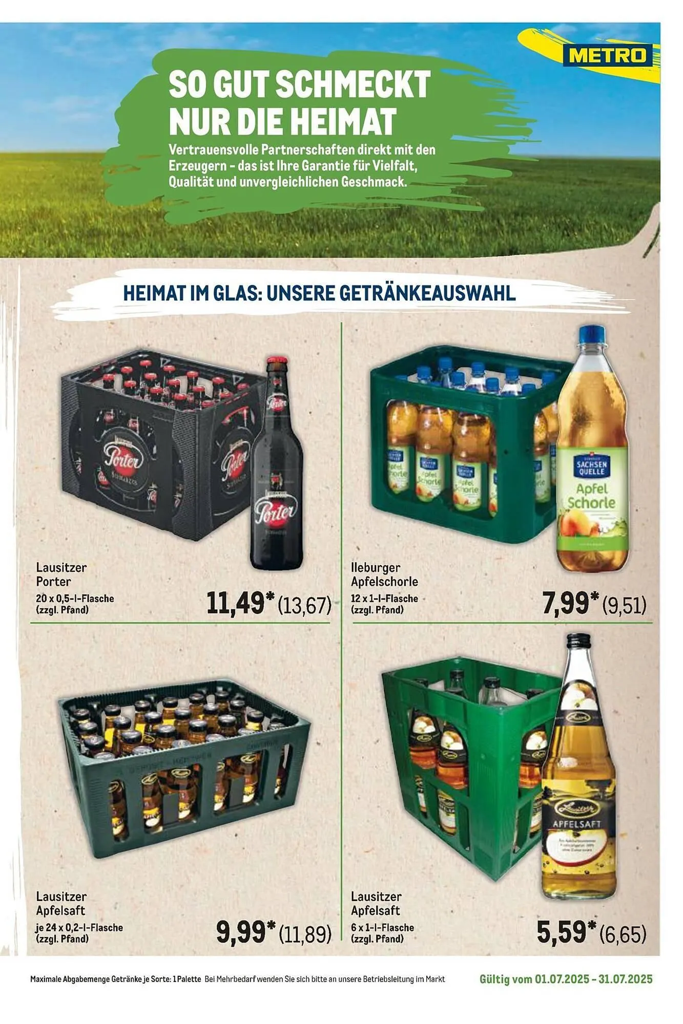 METRO Prospekt von 1. Juli bis 31. Juli 2025 - Prospekt seite 93