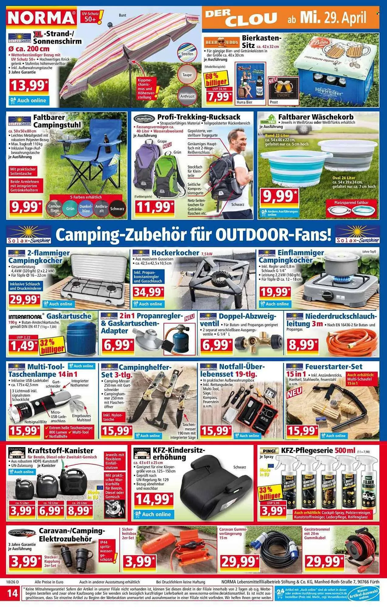 Norma Prospekt von 27. April bis 3. Mai 2026 - Prospekt seite 14