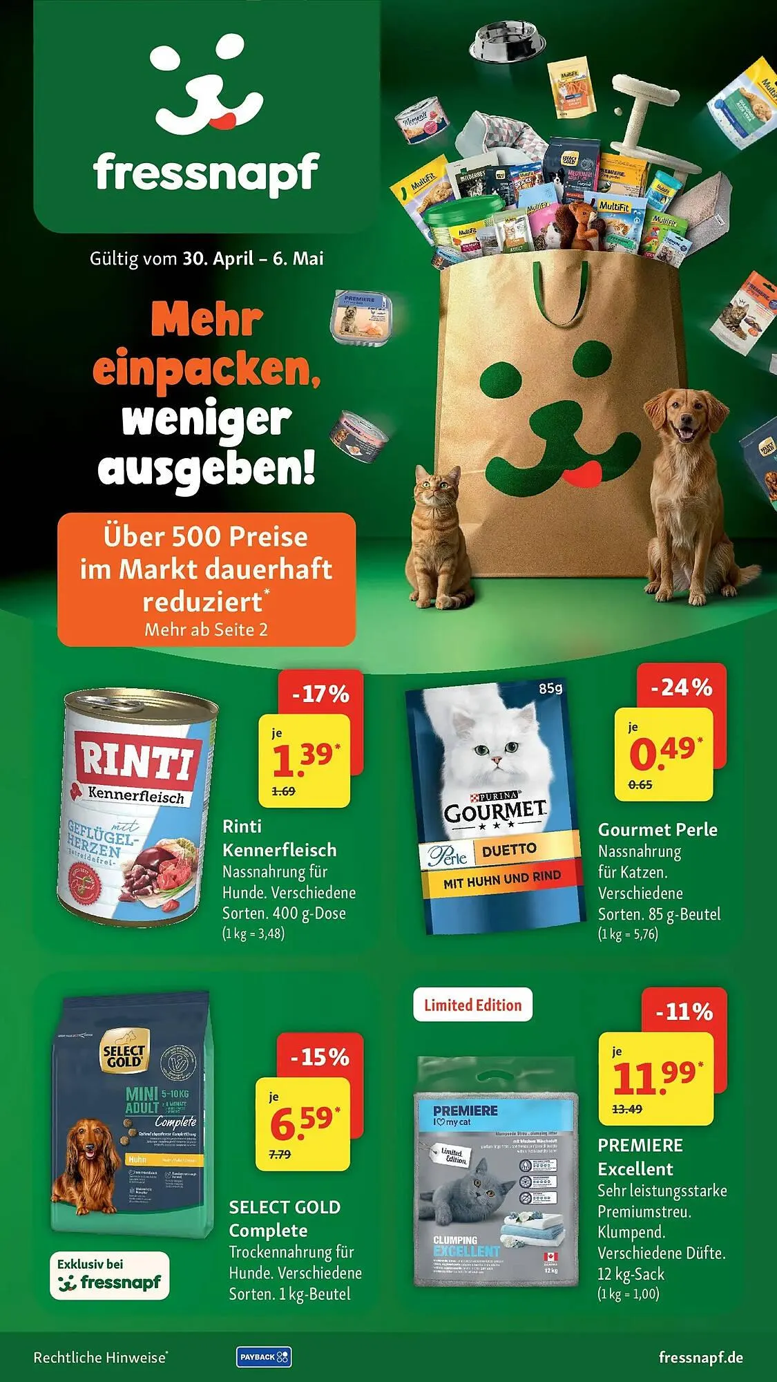 Fressnapf Prospekt - 1