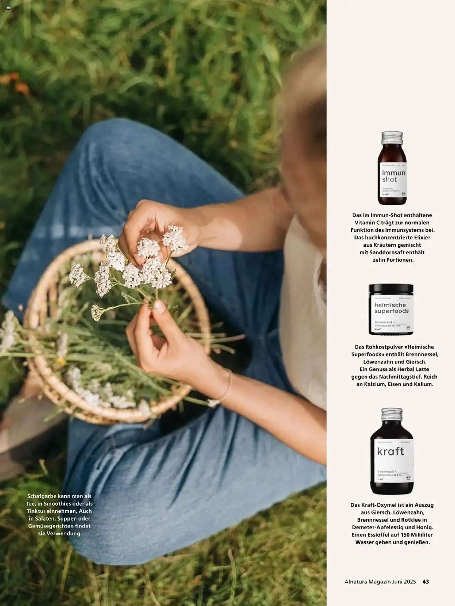 Alnatura Prospekt von 1. Juni bis 30. Juni 2025 - Prospekt seite 43