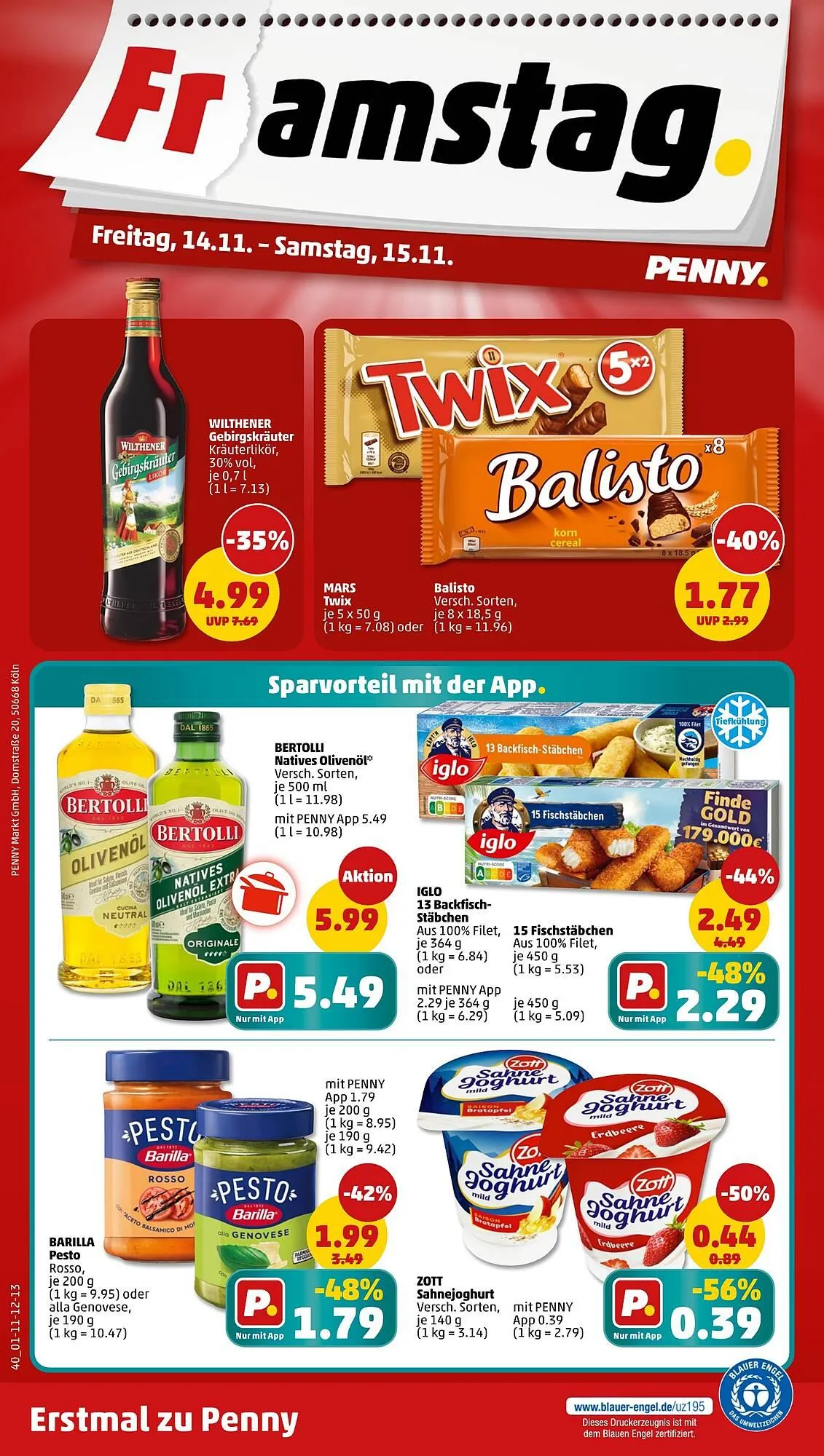 PENNY Prospekt von 10. November bis 15. November 2025 - Prospekt seite 40
