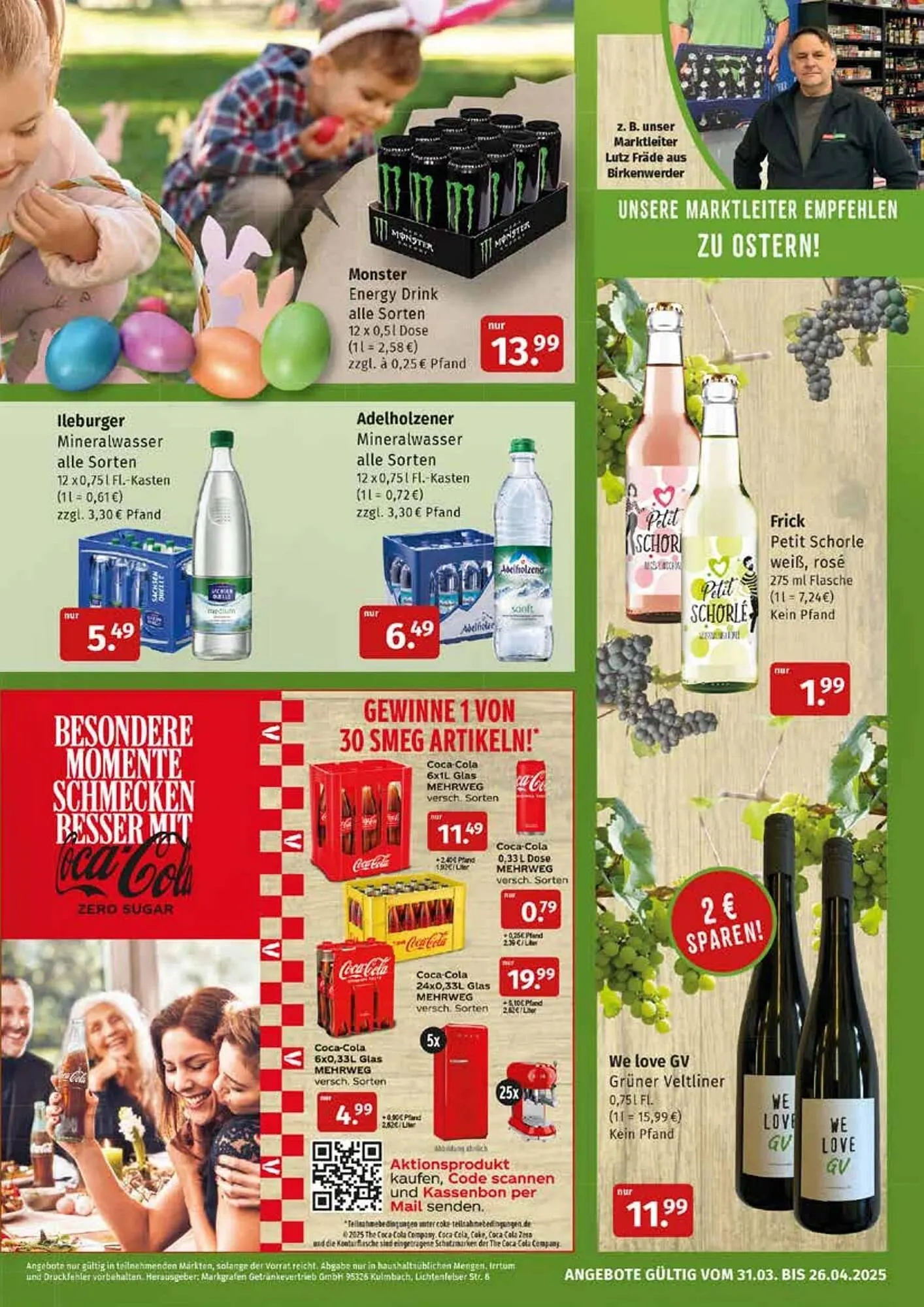 Markgrafen Prospekt von 31. März bis 27. April 2025 - Prospekt seite 7