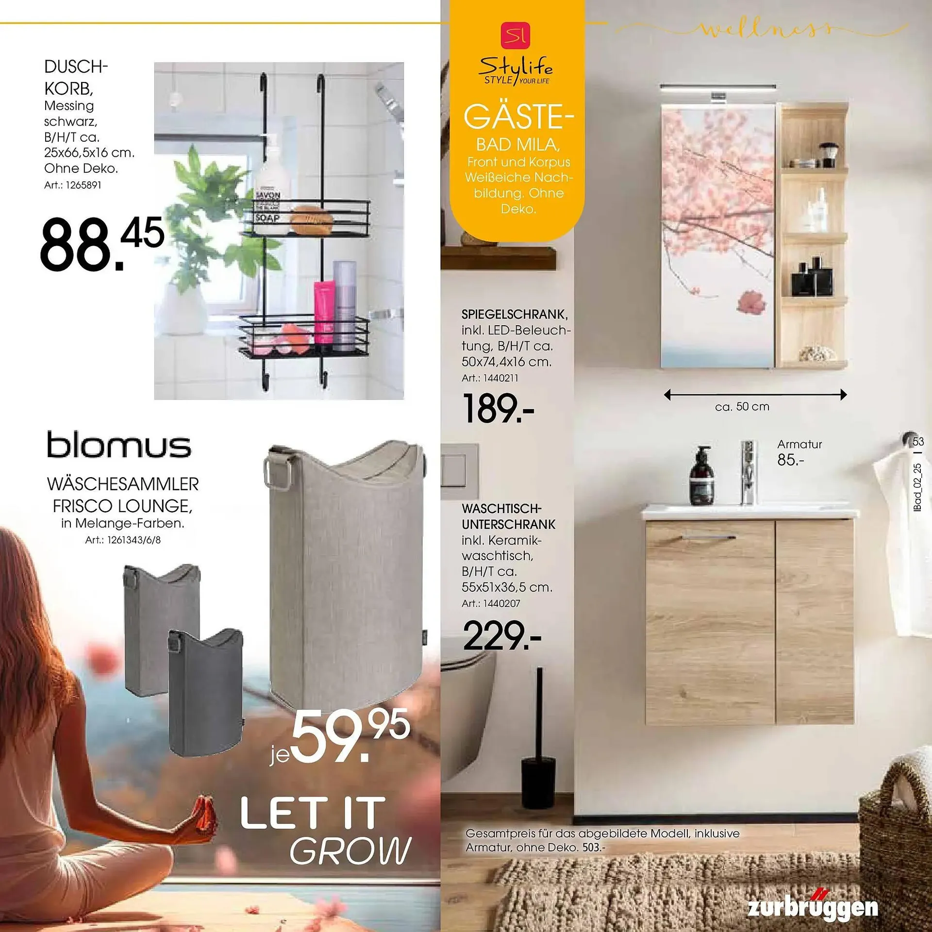 Zurbrüggen Prospekt von 9. Juni bis 31. Dezember 2025 - Prospekt seite 53