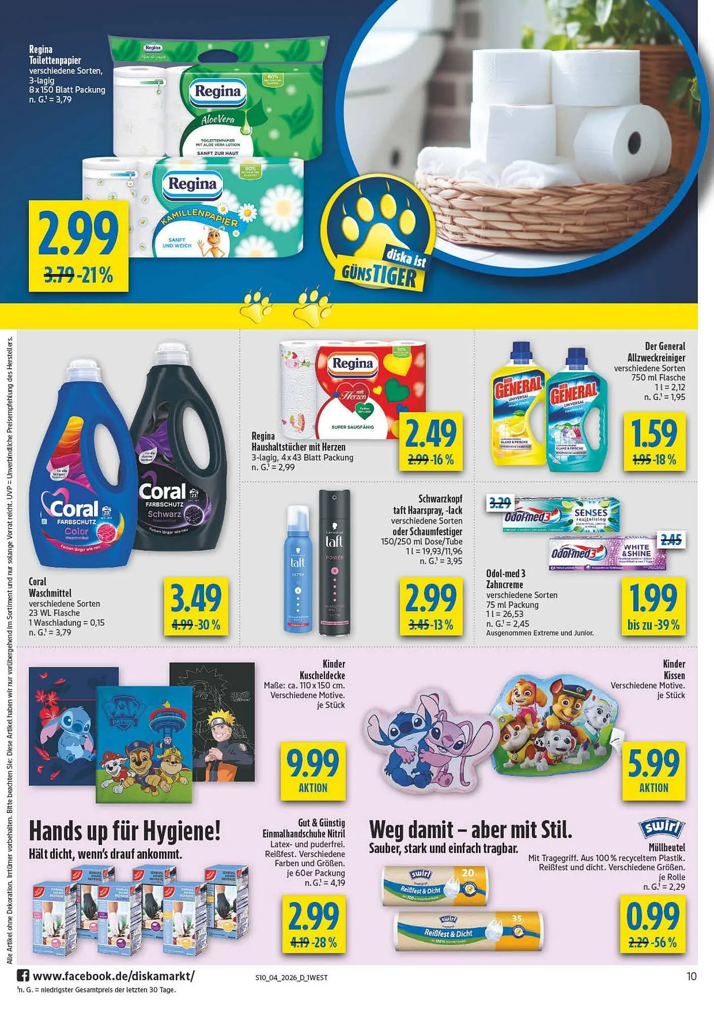 Diska Prospekt von 19. Januar bis 24. Januar 2026 - Prospekt seite 10