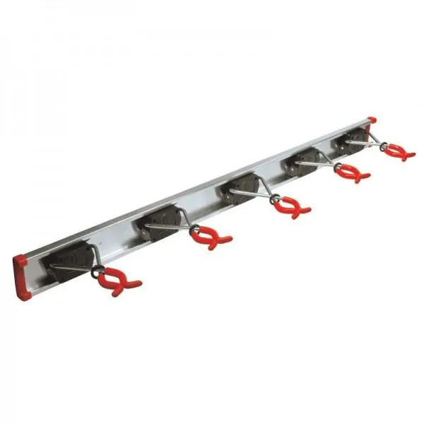 Bruns Gerätehalter 5 Gerätehalter mit 0,75m Schiene