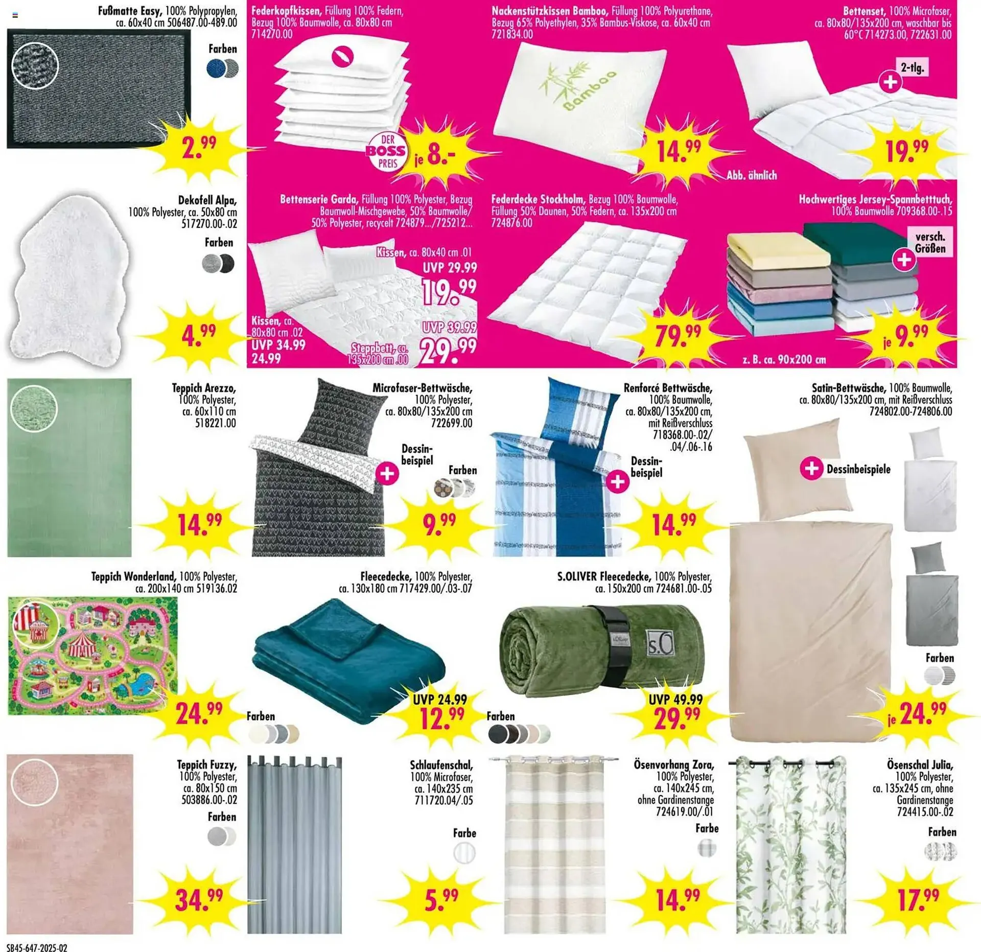 Möbel Boss Prospekt von 1. November bis 7. November 2025 - Prospekt seite 2
