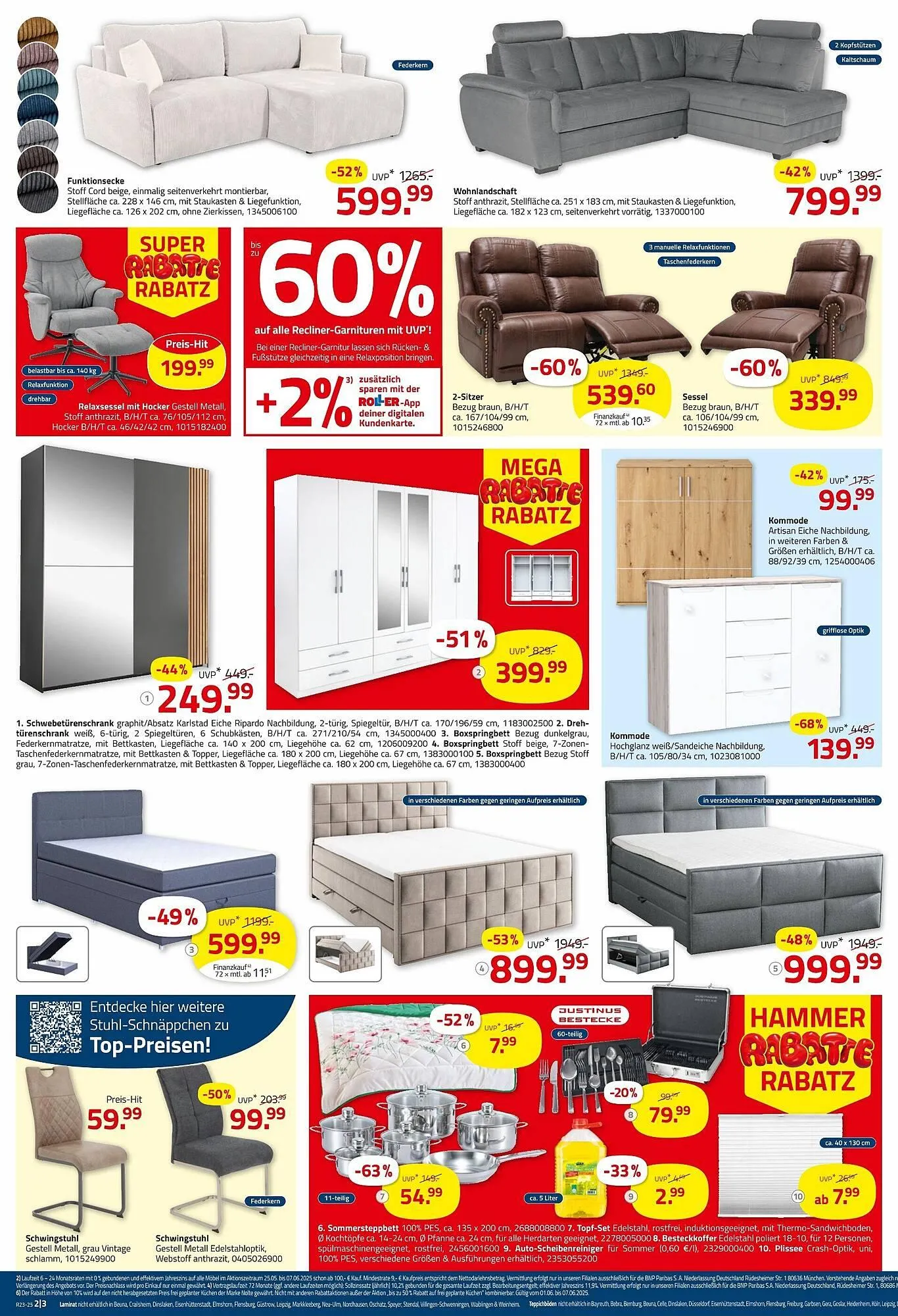 ROLLER Prospekt von 1. Juni bis 7. Juni 2025 - Prospekt seite 2