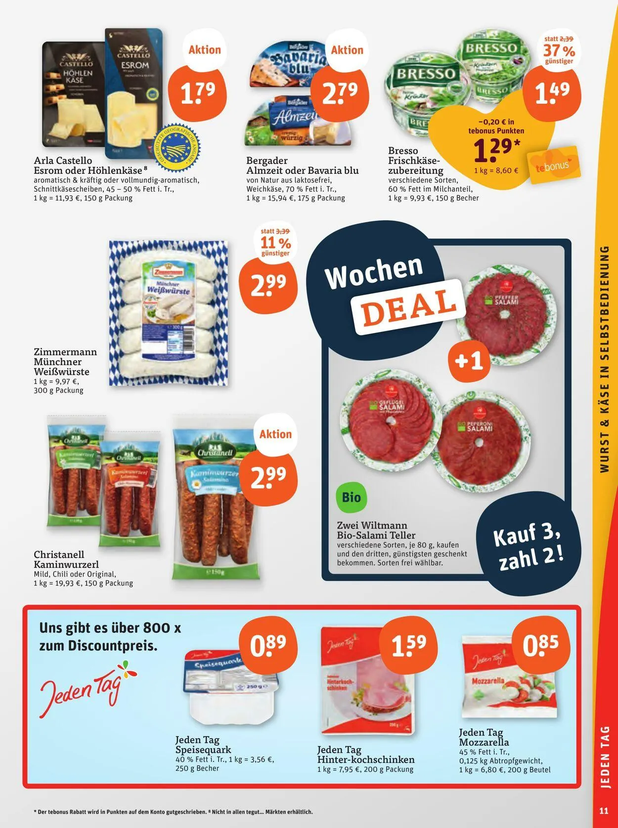 Tegut Aktueller Prospekt von 27. Oktober bis 2. November 2025 - Prospekt seite 13