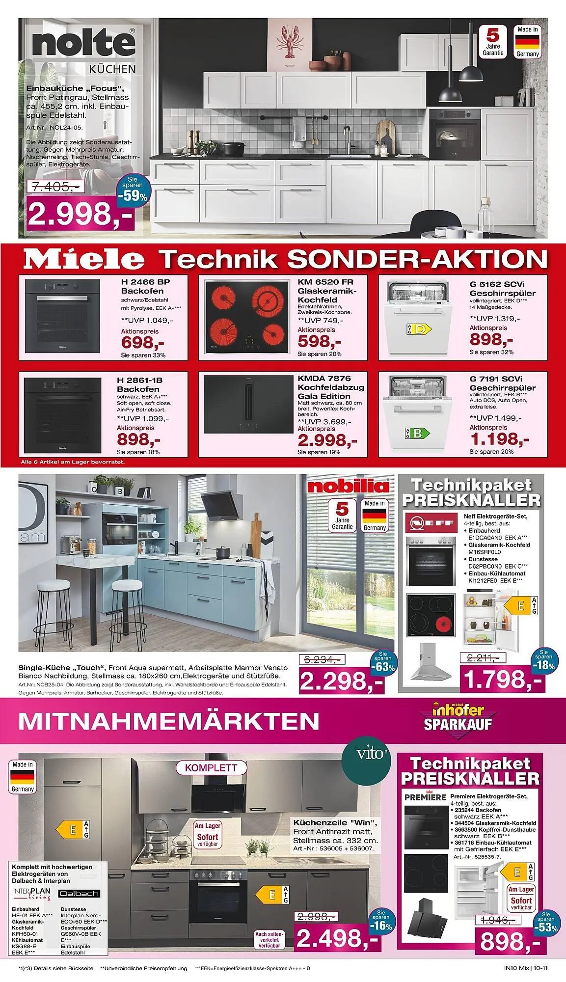 Möbel Inhofer Prospekt von 9. April bis 26. April 2025 - Prospekt seite 11