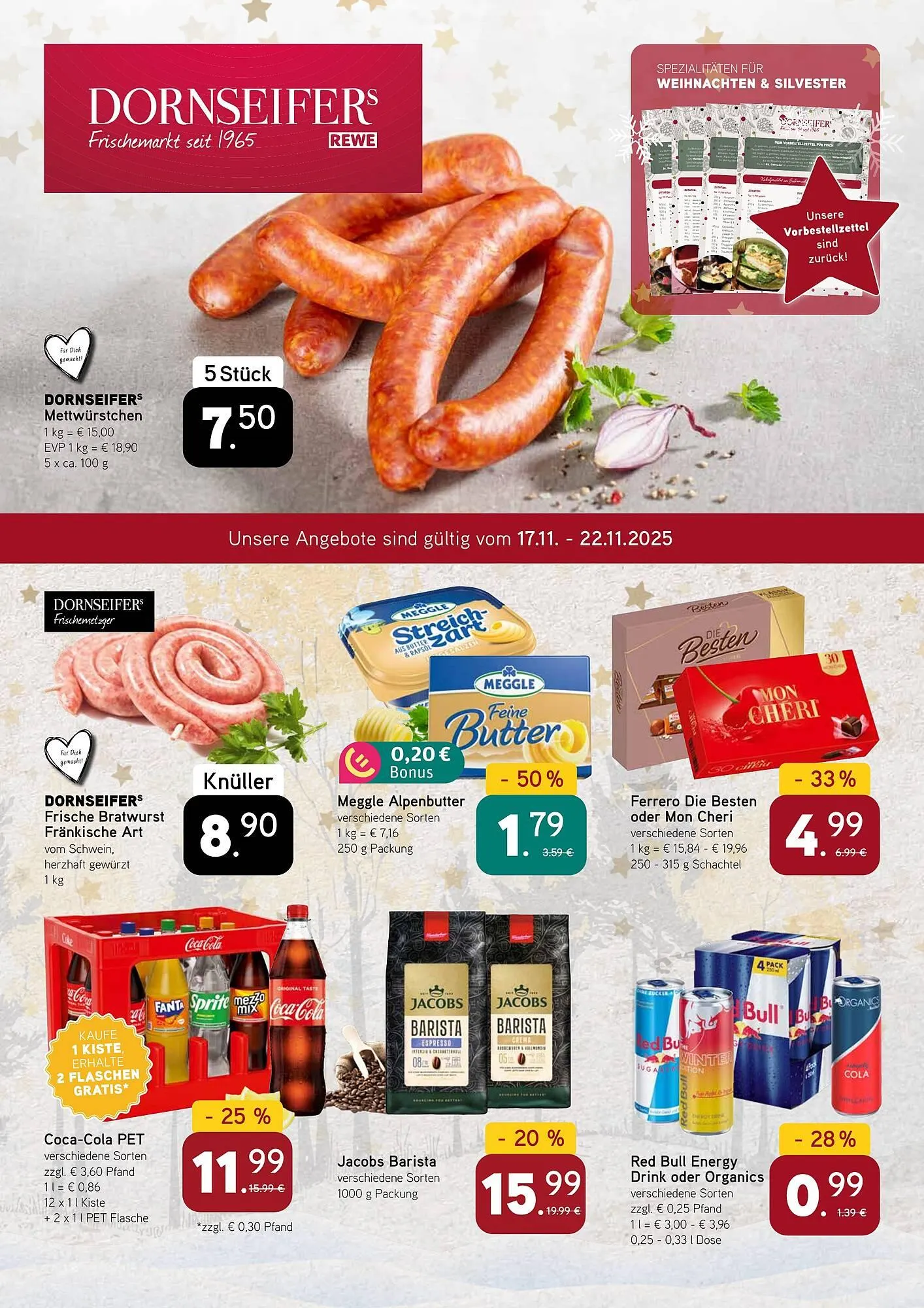 Dornseifer Prospekt von 17. November bis 22. November 2025 - Prospekt seite 1