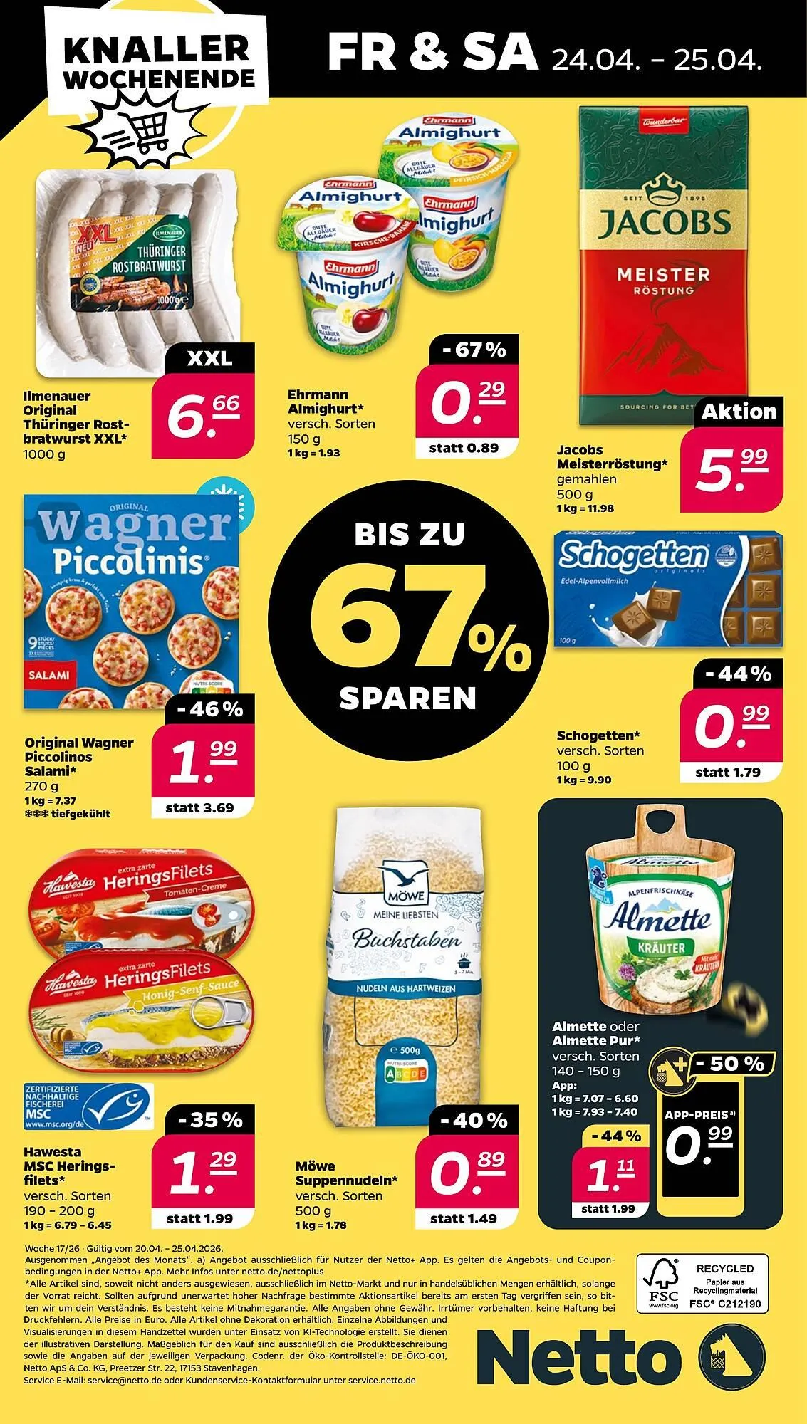 NETTO Prospekt von 20. April bis 25. April 2026 - Prospekt seite 36