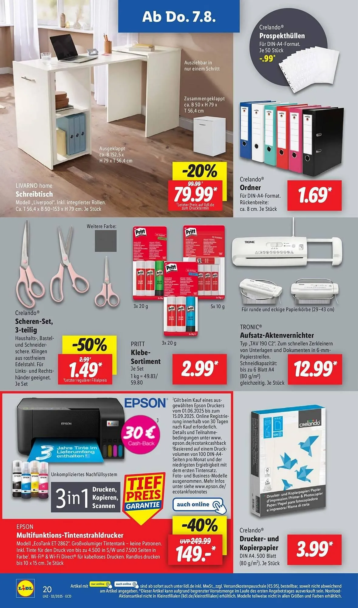 Lidl Prospekt von 4. August bis 10. August 2025 - Prospekt seite 32