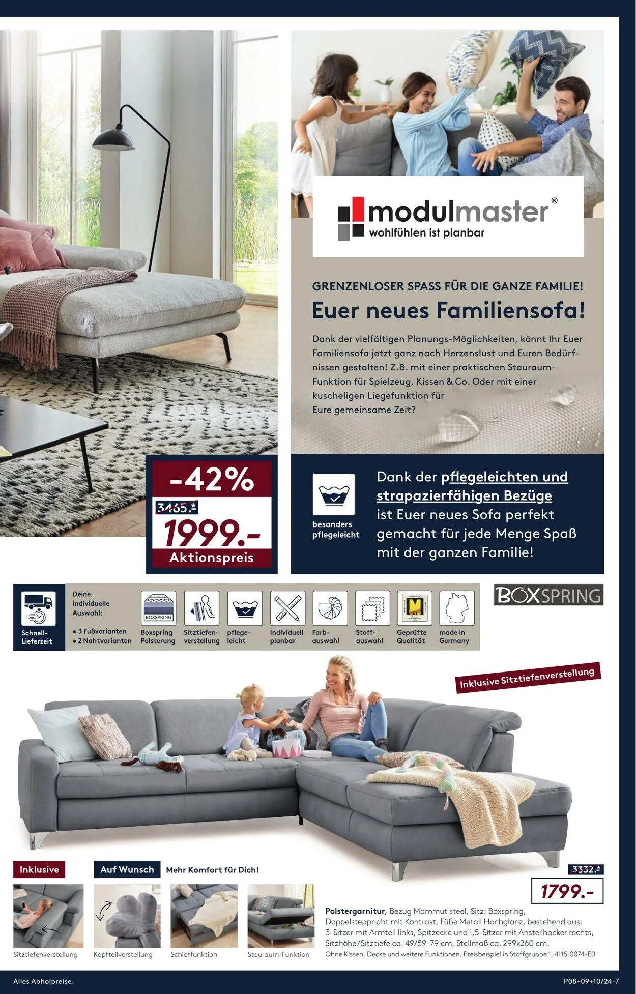 Möbel Rieger Aktueller Prospekt von 2. Juli bis 16. Juli 2025 - Prospekt seite 7