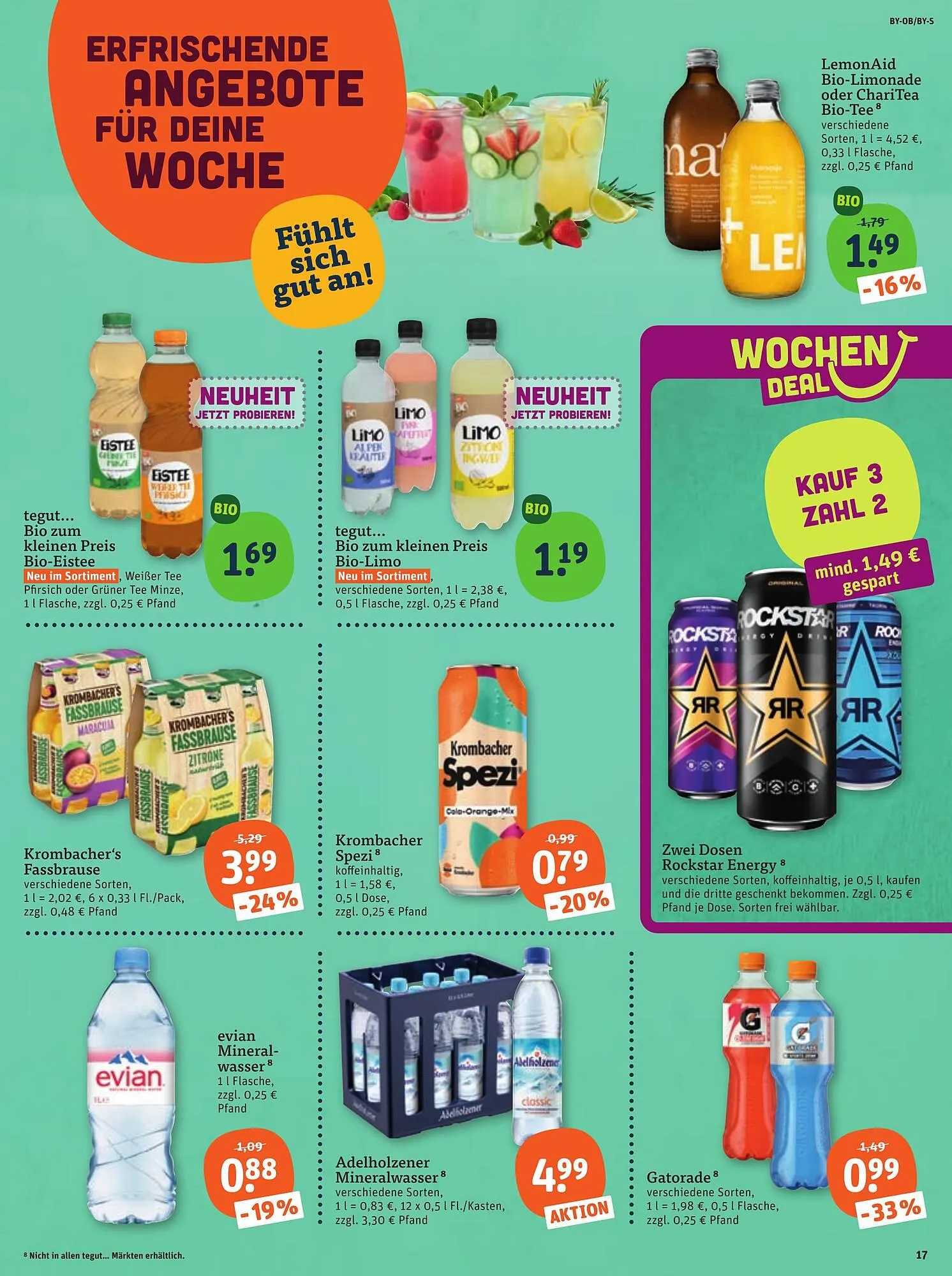 Tegut Prospekt von 17. April bis 18. April 2026 - Prospekt seite 19