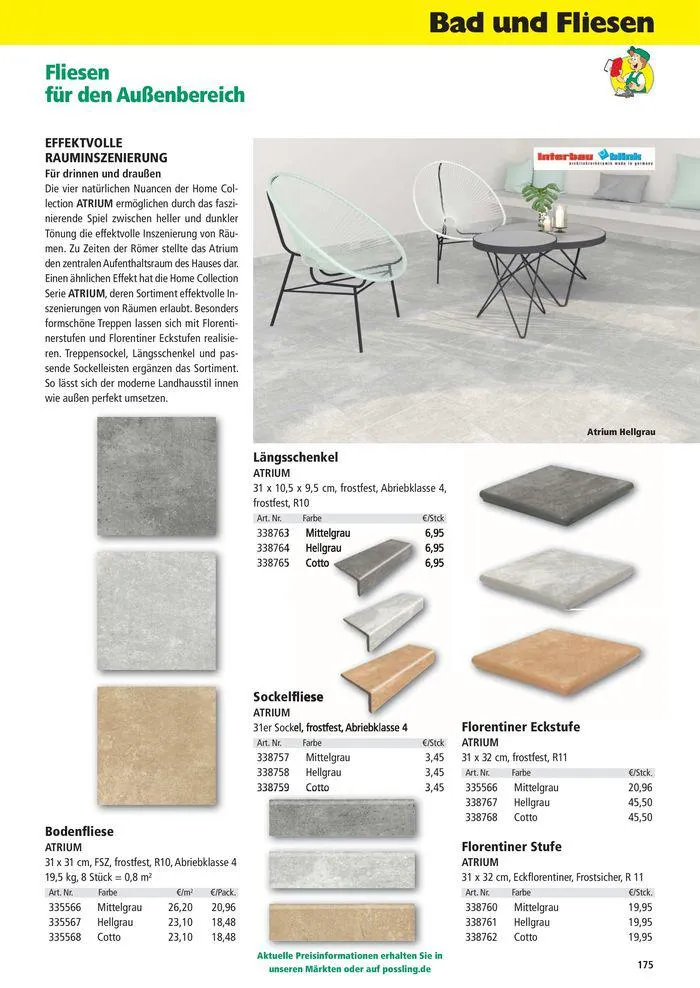 Holz-& Baukatalog 2024/25 von 27. März bis 31. Januar 2025 - Prospekt seite 175